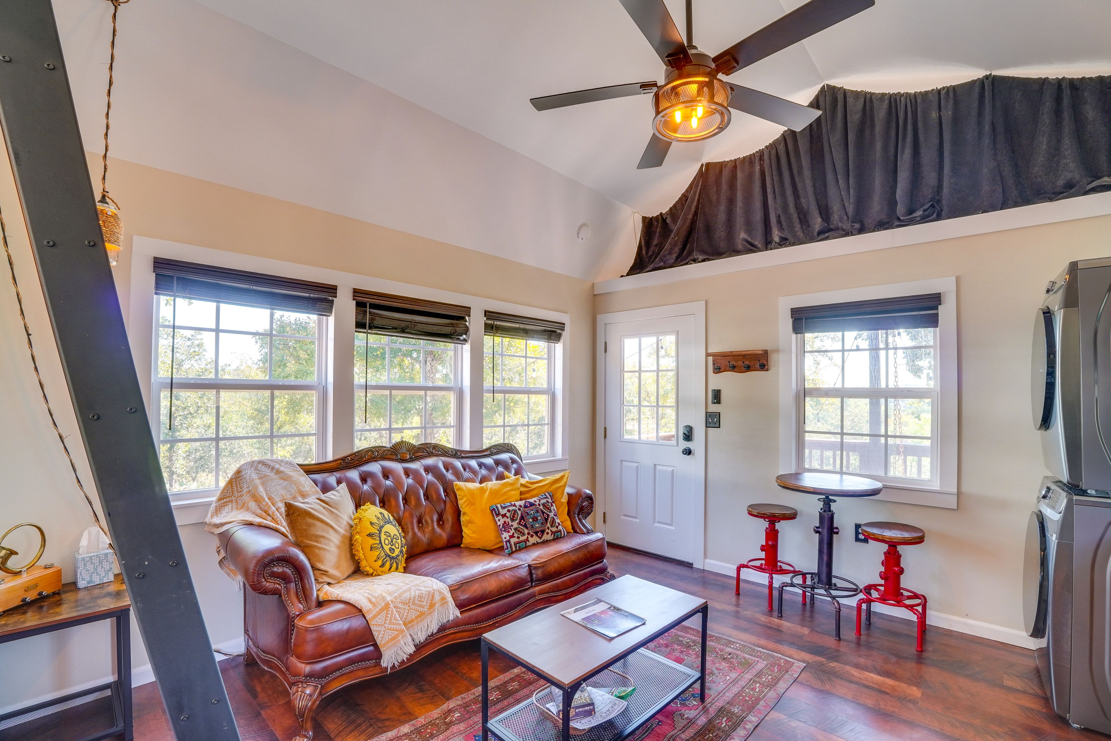 Brownwood Vacation Rental | 1BR | 1BA | 476 Sq Ft | Stairs Required