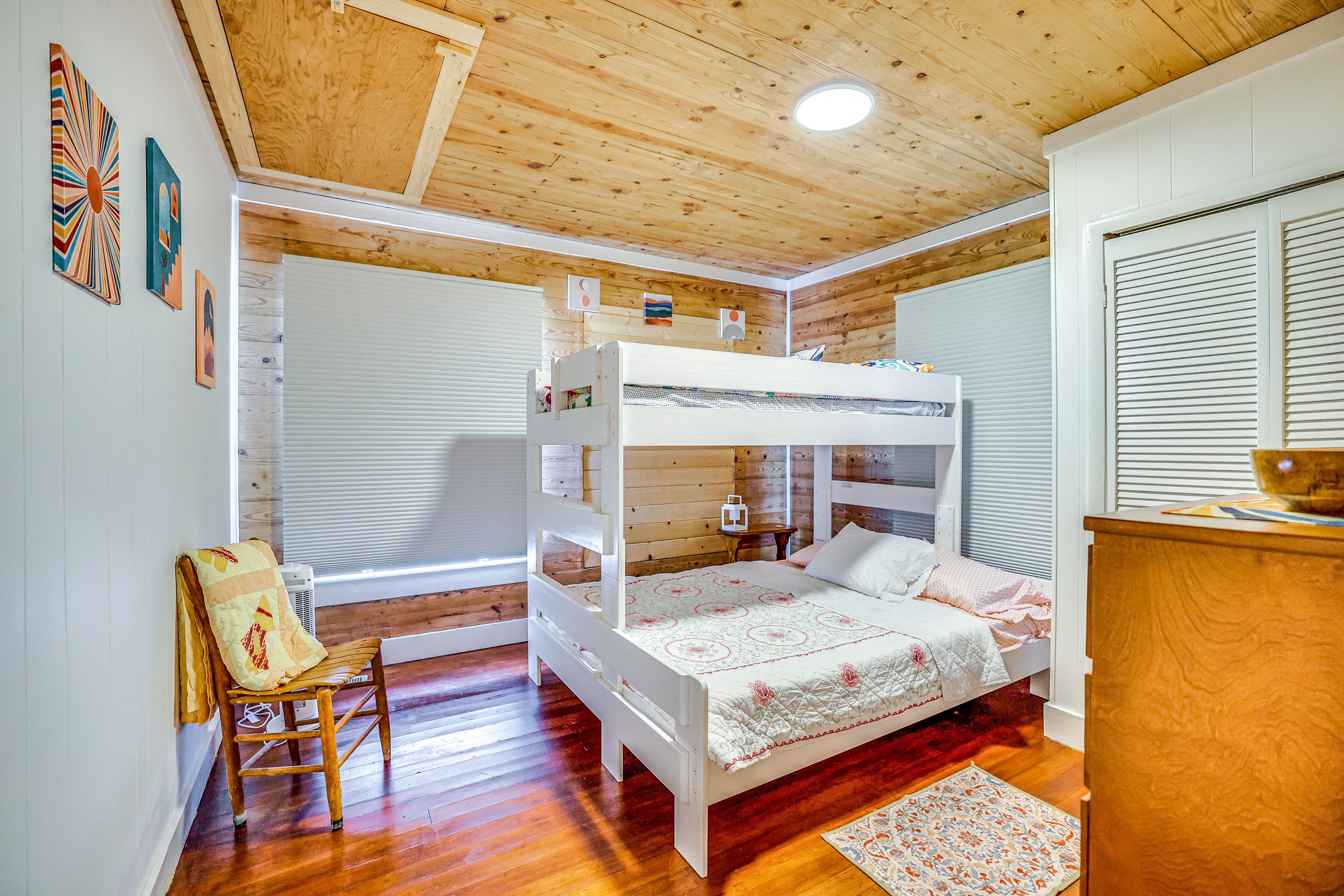 Bedroom 2 | Twin XL/Queen Bunk Bed | Twin Air Mattress