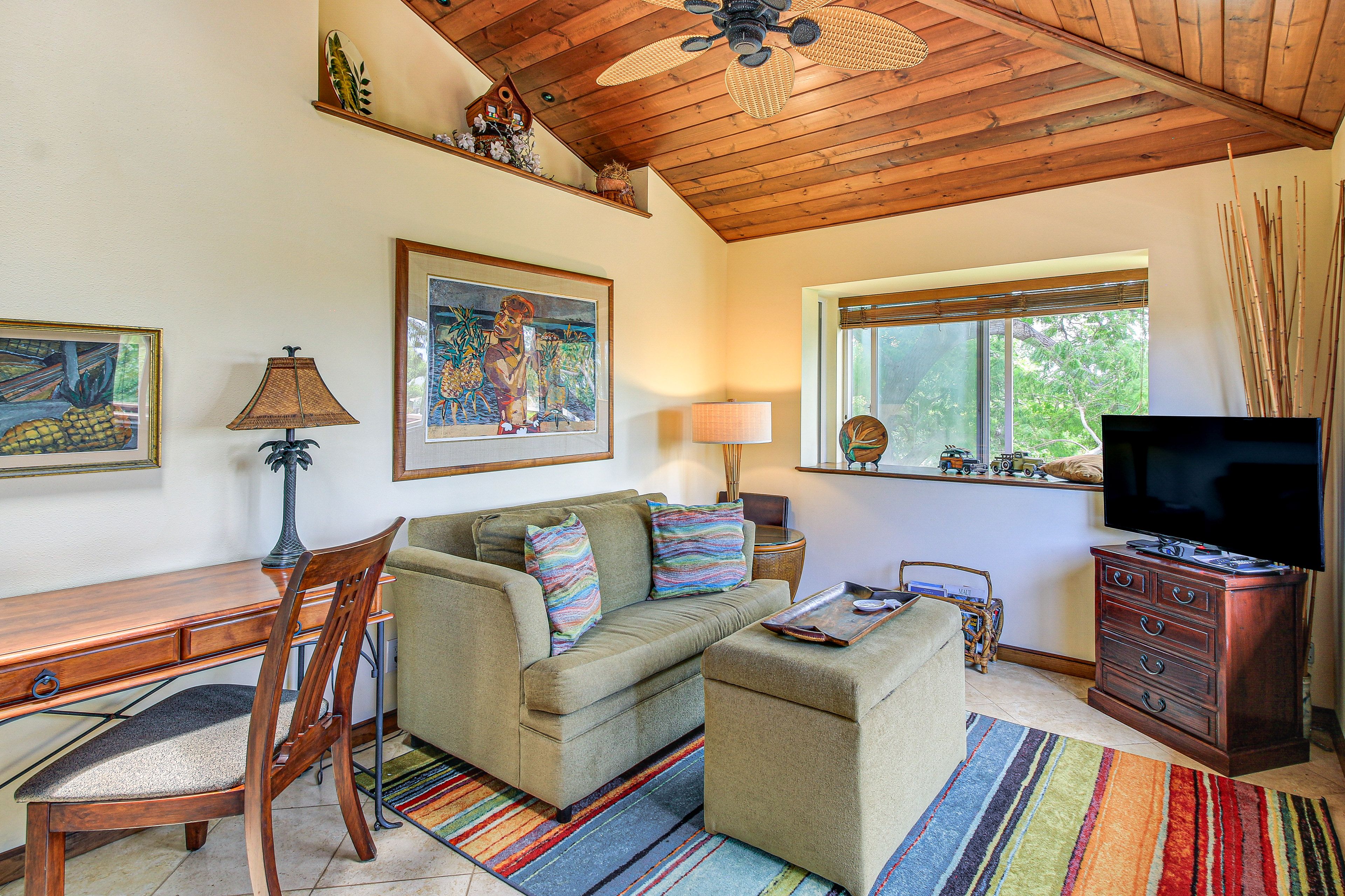 Living Room | Single-Story Apartment | Window A/C Unit