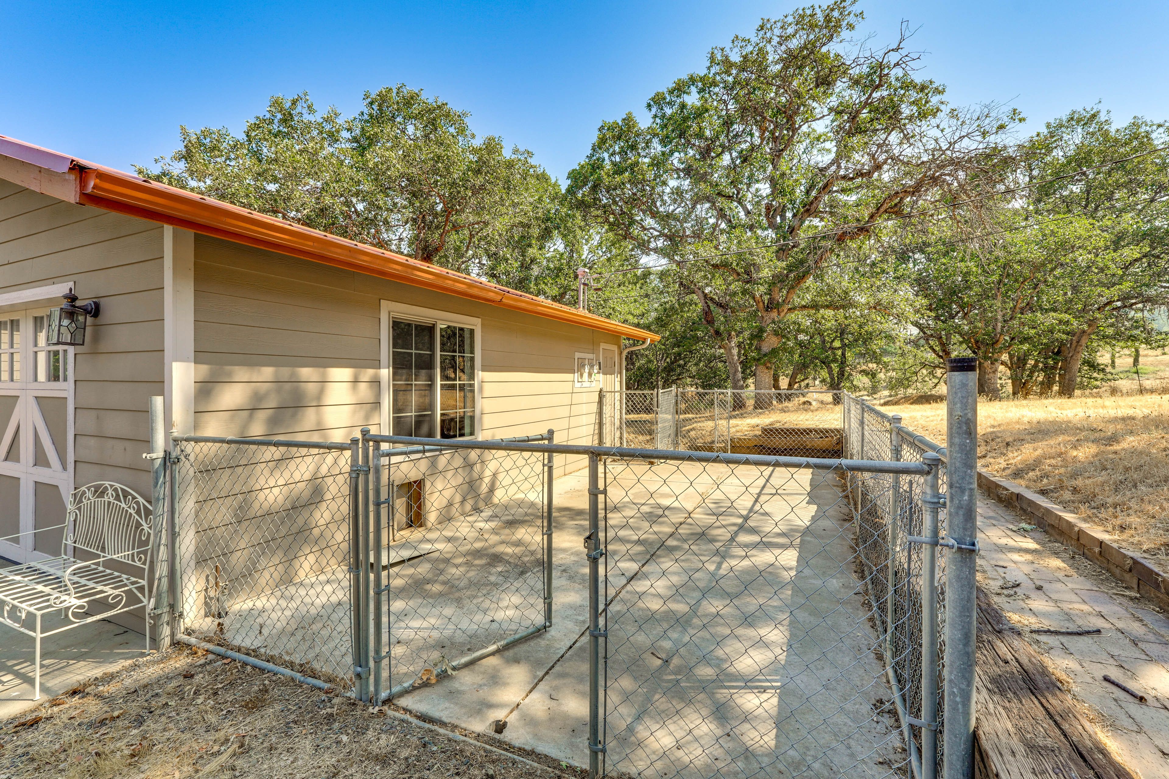 House Exterior | Fenced Dog Run