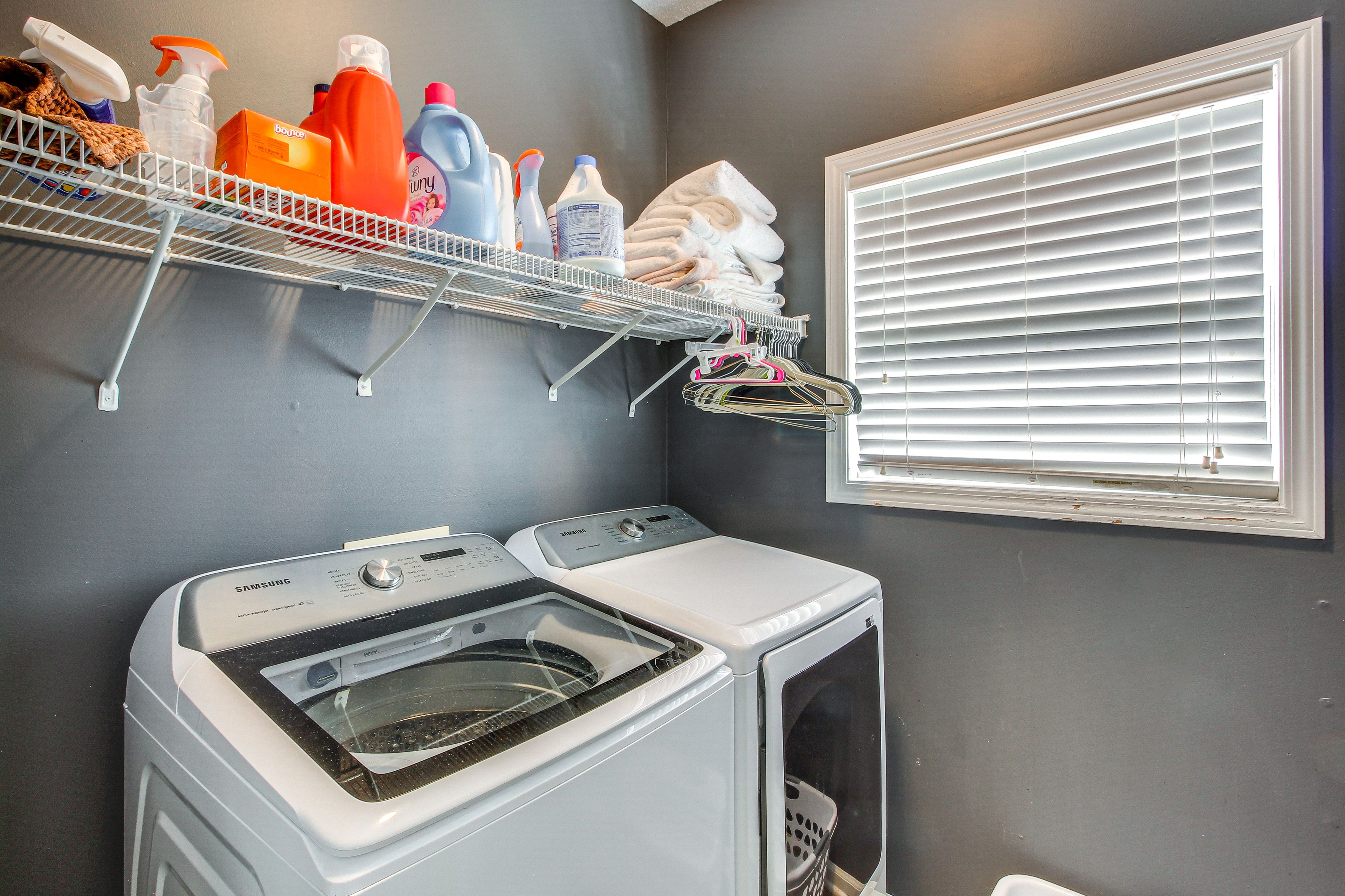 Washer/Dryer | 1st Floor | Detergent Provided
