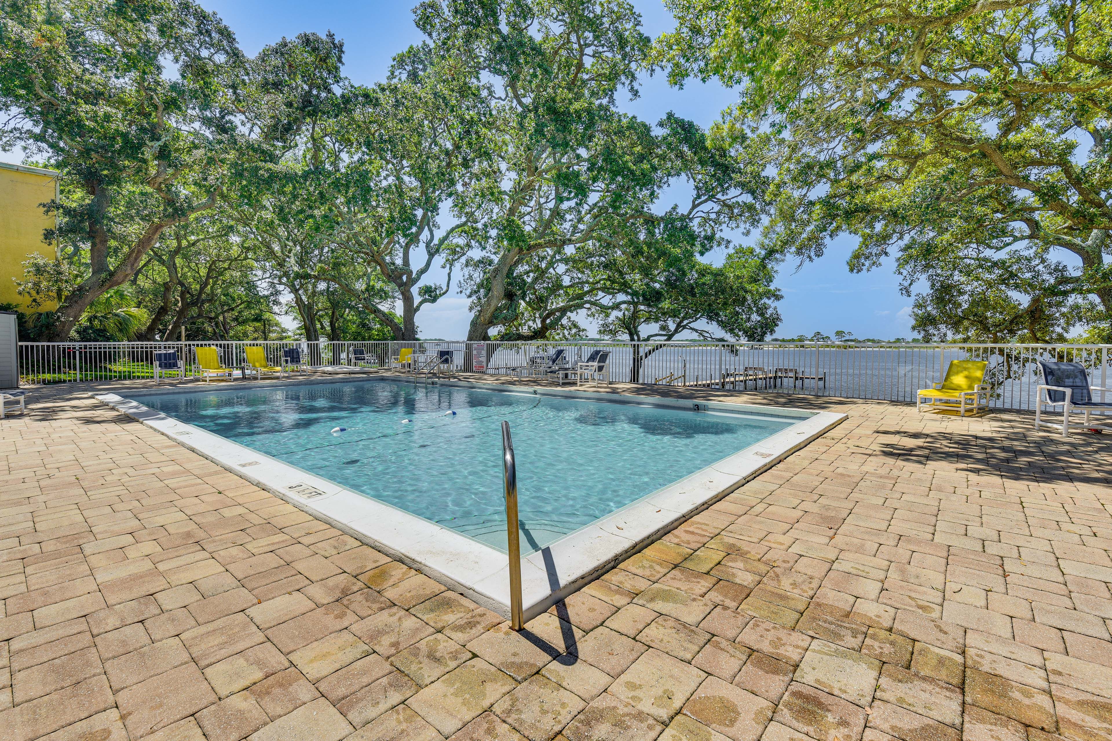 Mary Esther Vacation Rental | 1BR | 1BA | 680 Sq Ft | Elevator Access