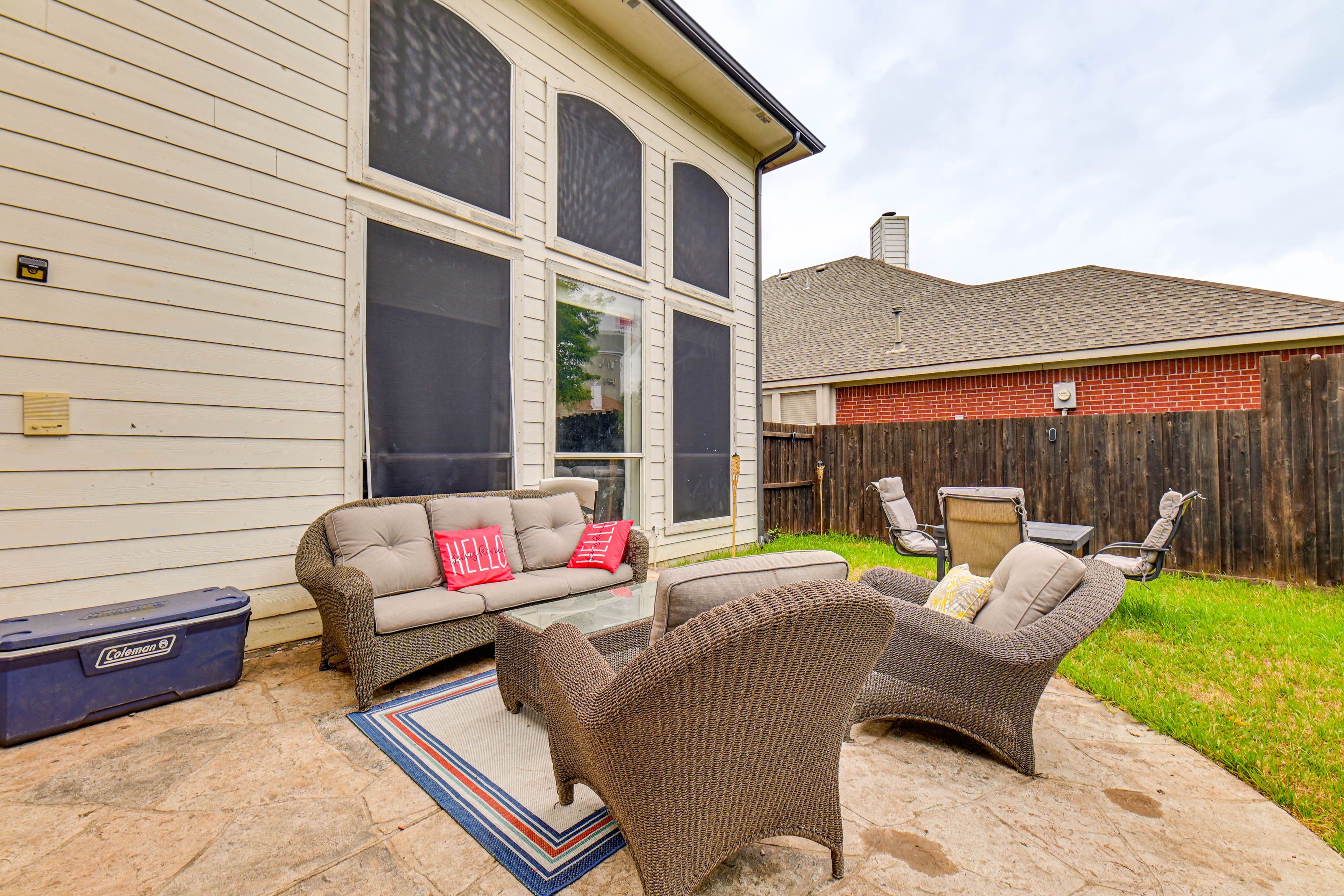 Private Patio | Fenced Yard