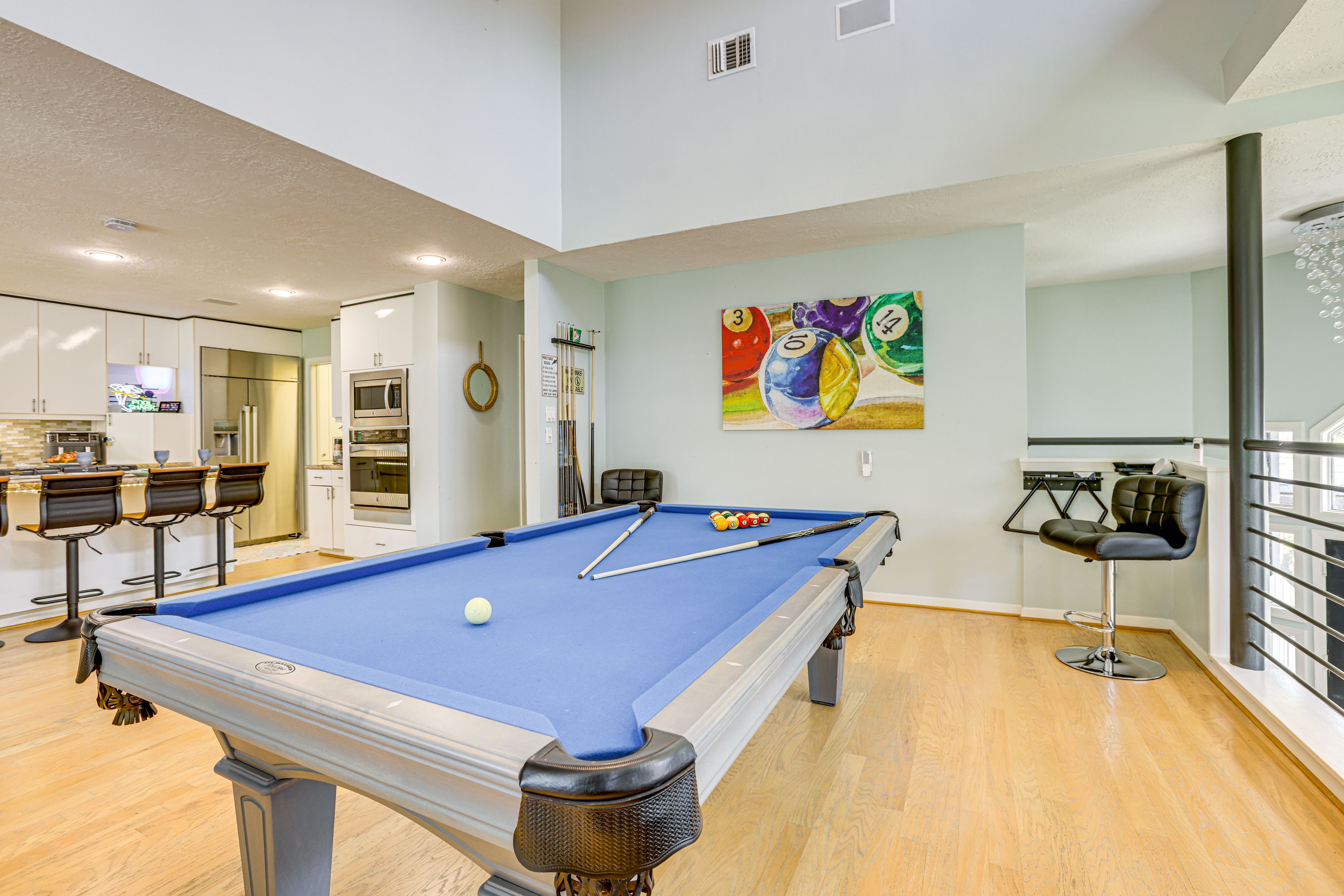 Loft Area | 2nd Floor | Pool Table
