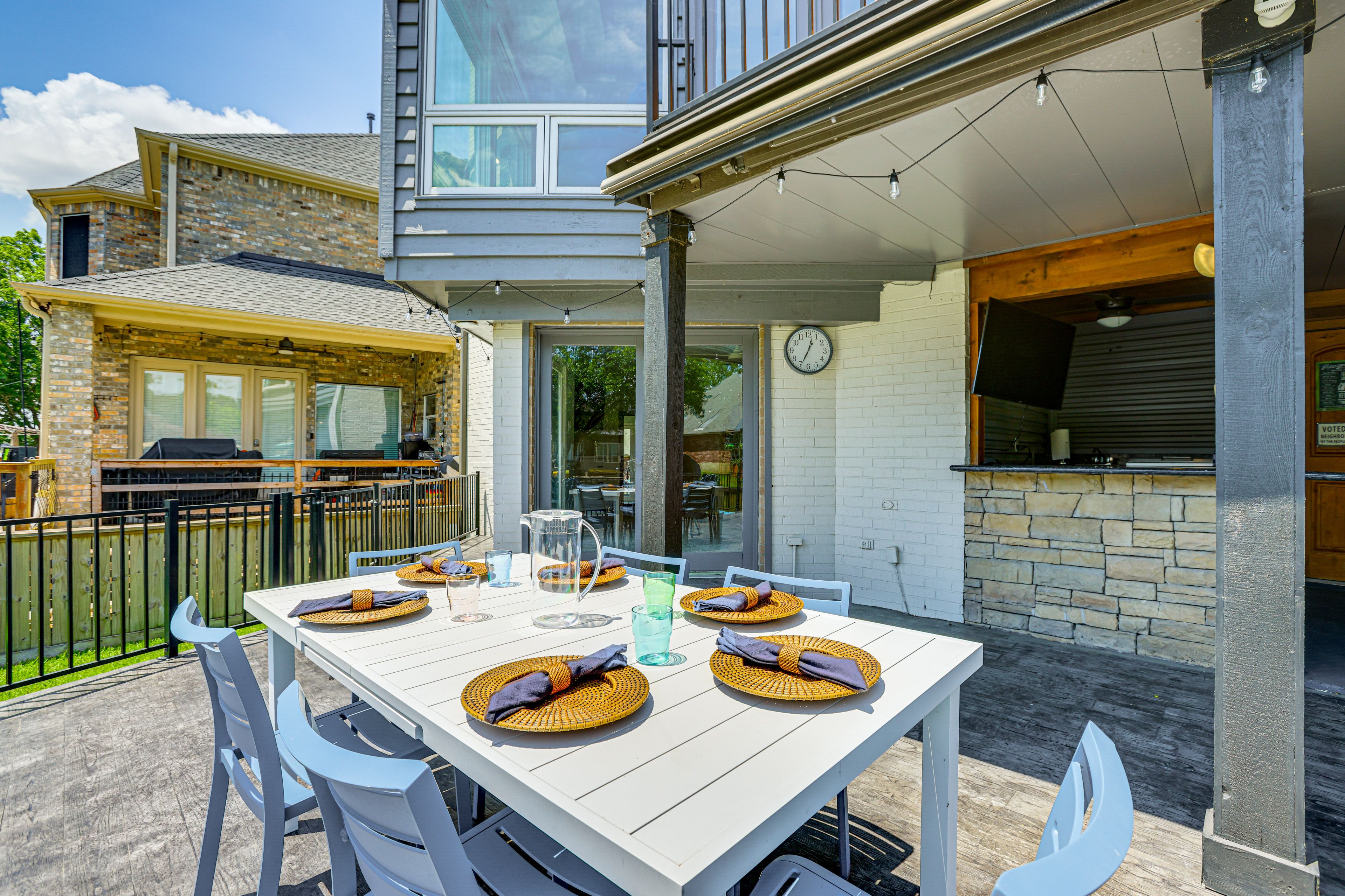 Furnished Deck | Outdoor Dining | Water Views