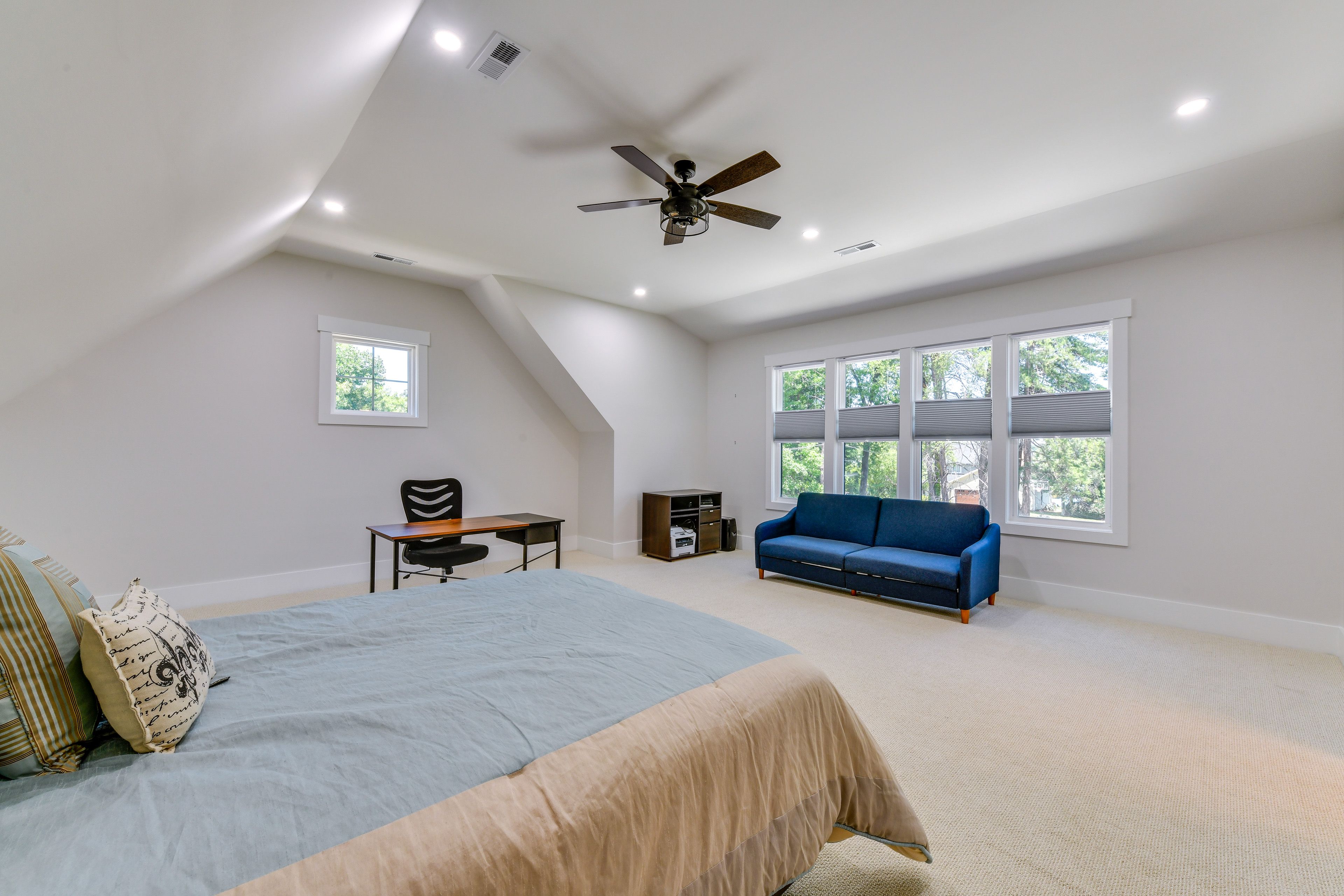 Bedroom 5 | Queen Bed | Full Sleeper Sofa | 2nd Floor | Desk Workspace