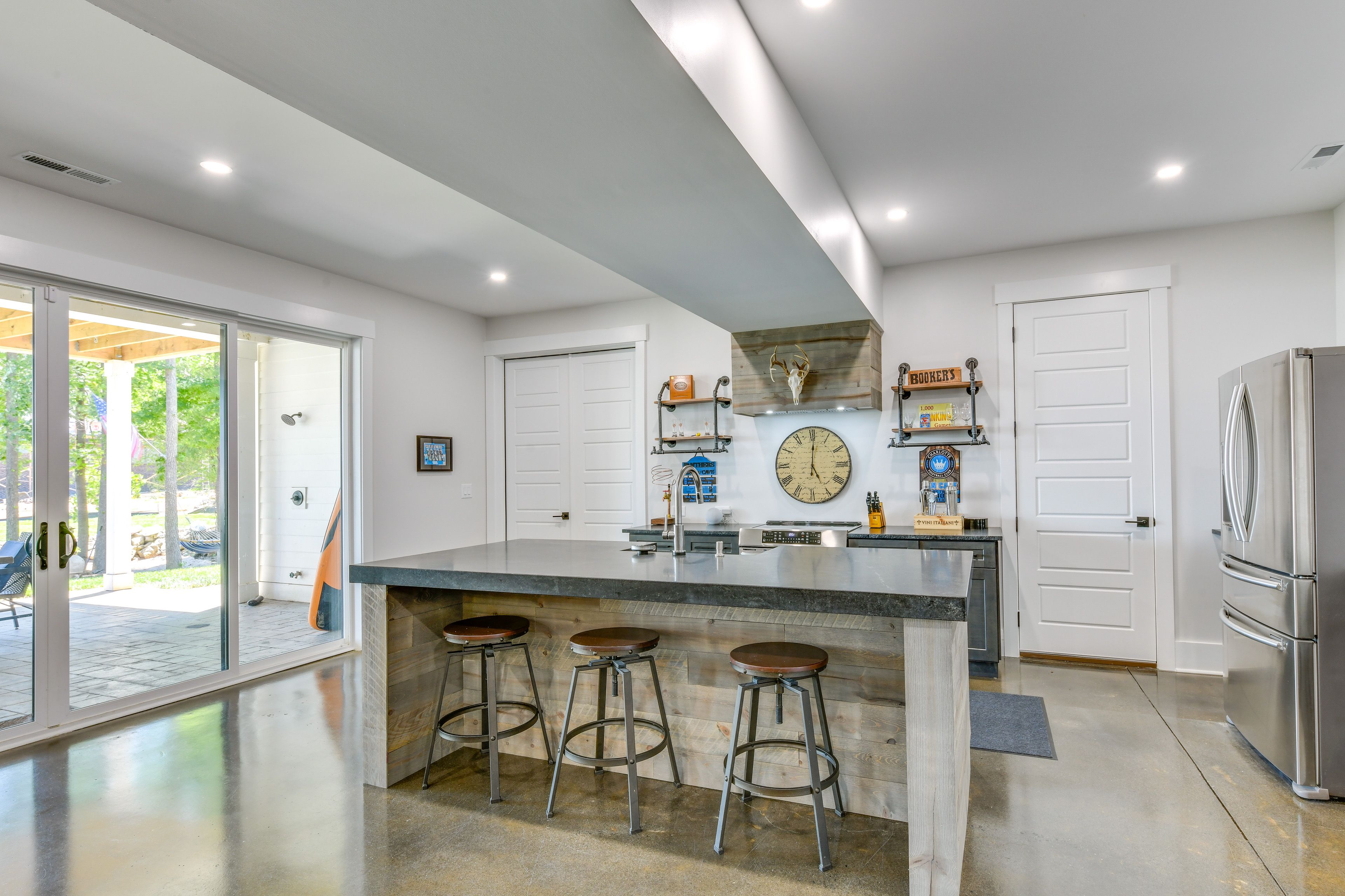 Lower Kitchen | Basement | Wine Fridge