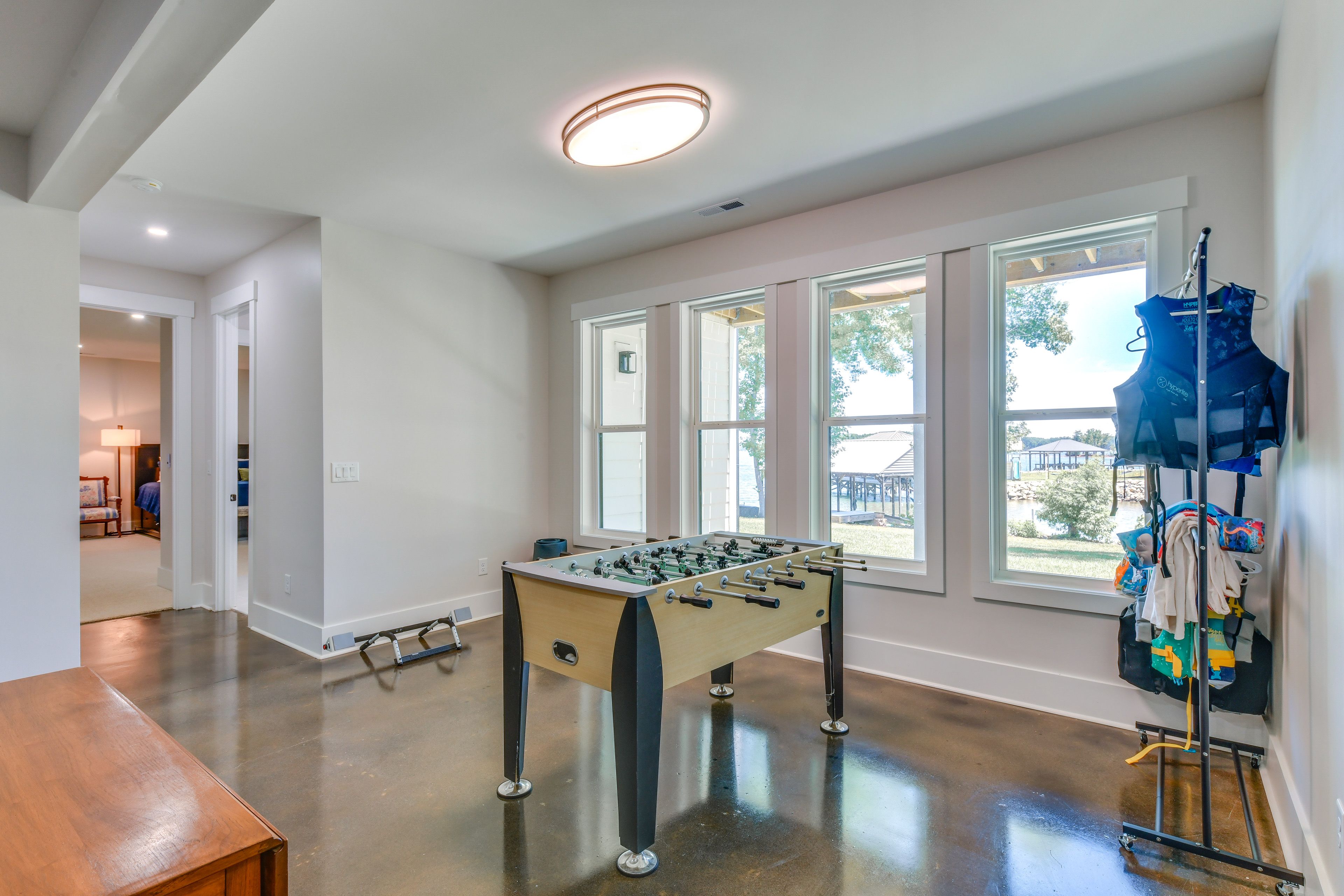 Game Room | Basement | Foosball Table | Shuffleboard Table | Darts
