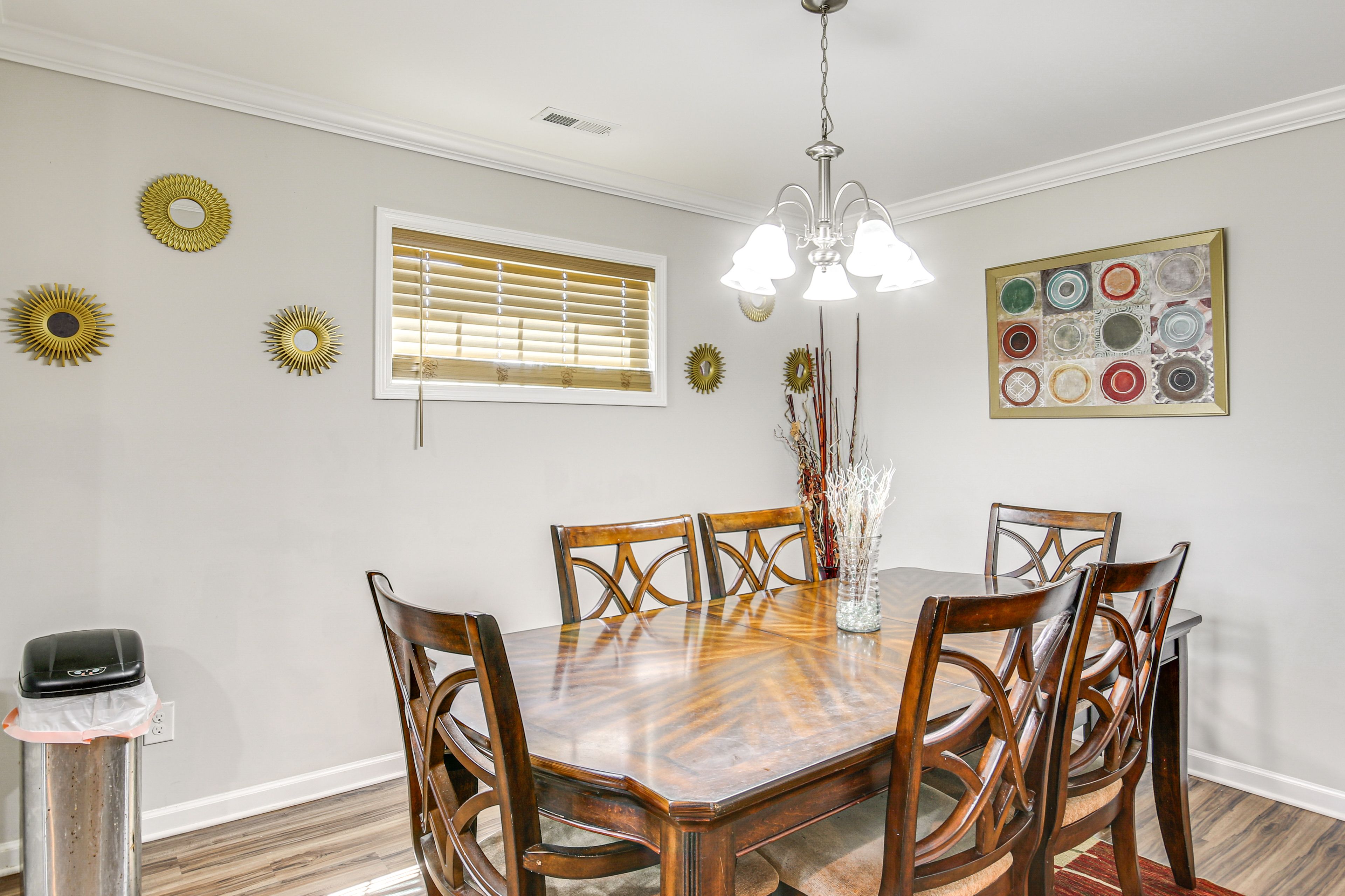 Dining Area | Dishware & Flatware | 1st Floor