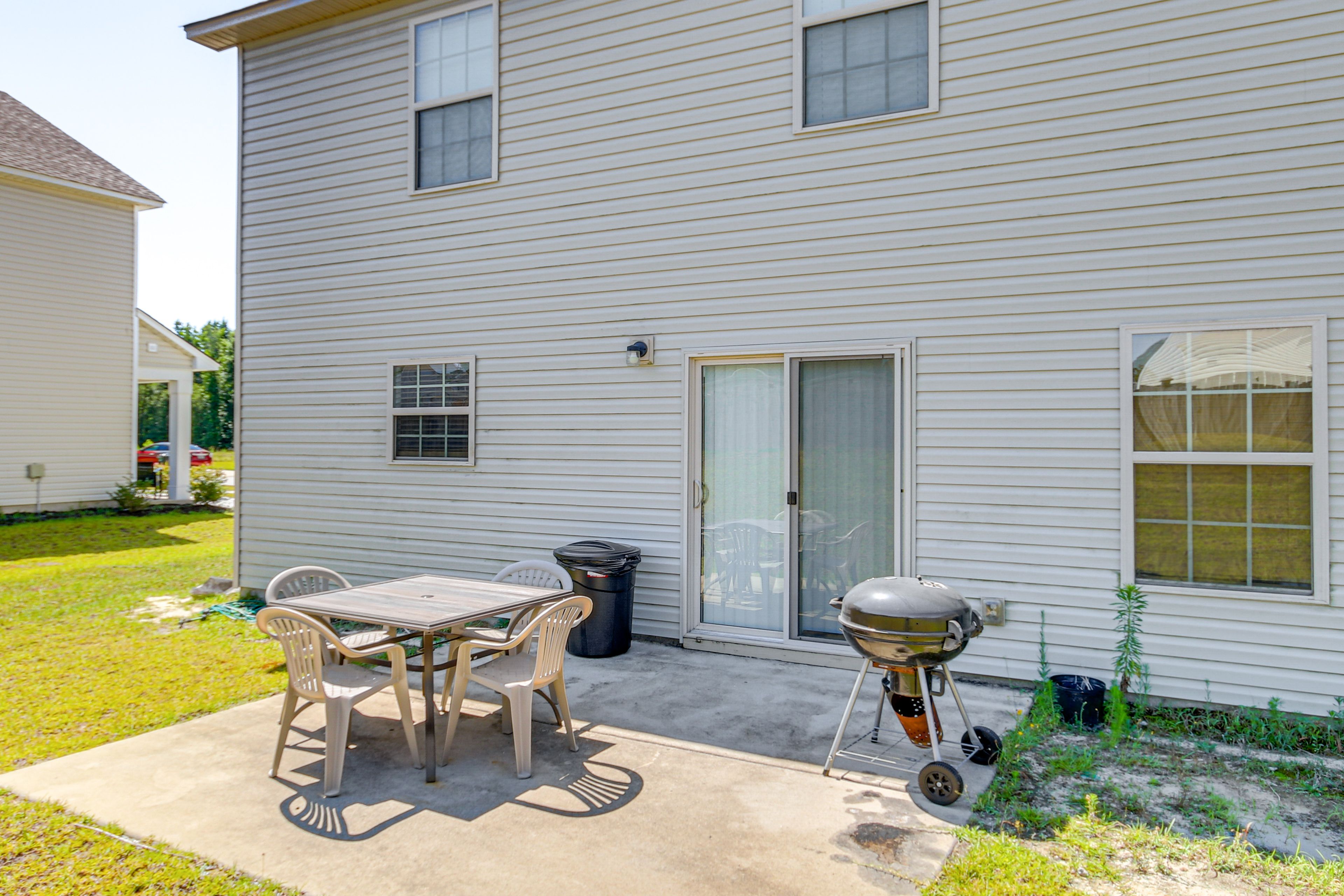 Patio | Charcoal Grill | Backyard