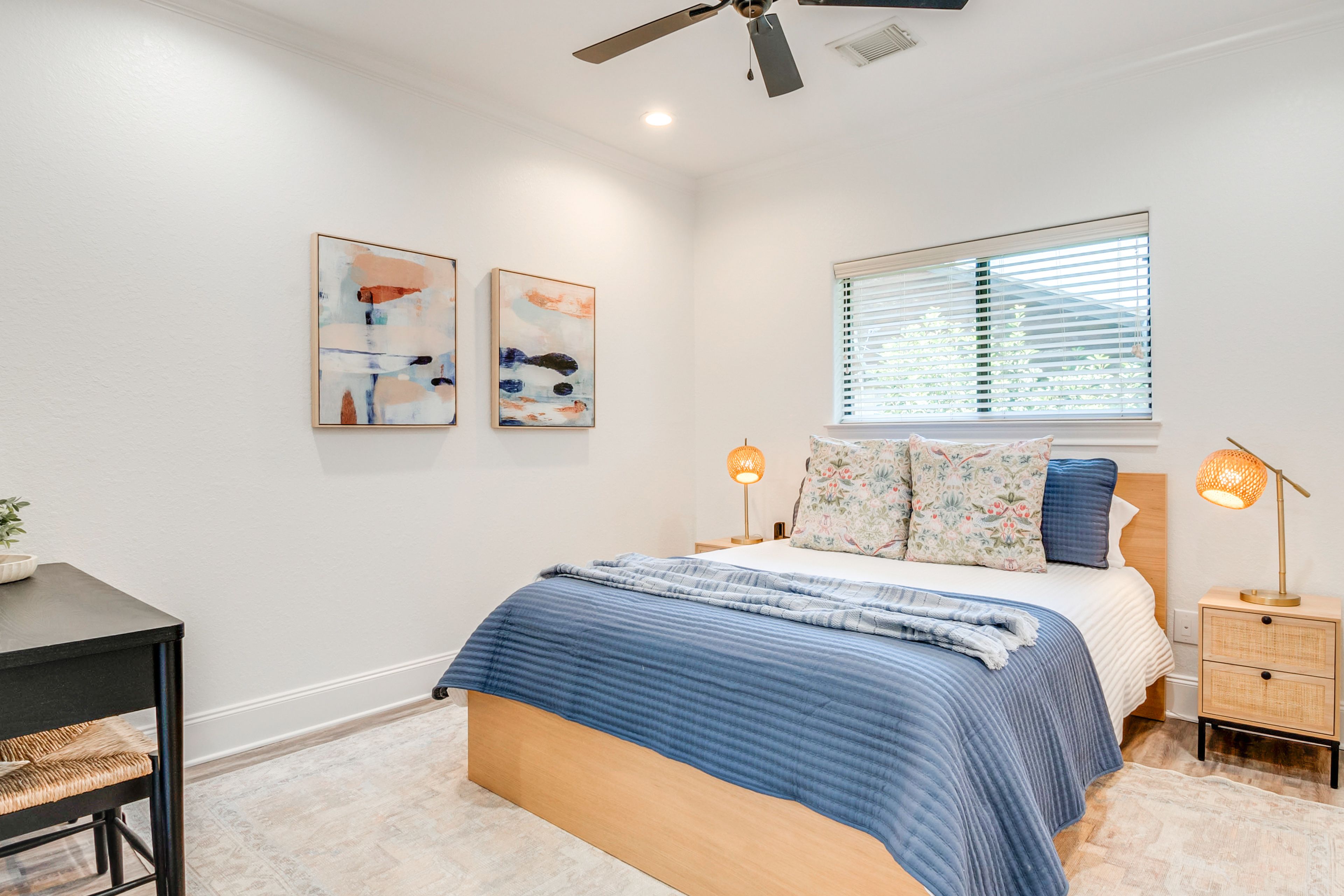 Bedroom 2 | Queen Bed | Linens Provided | 1st Floor