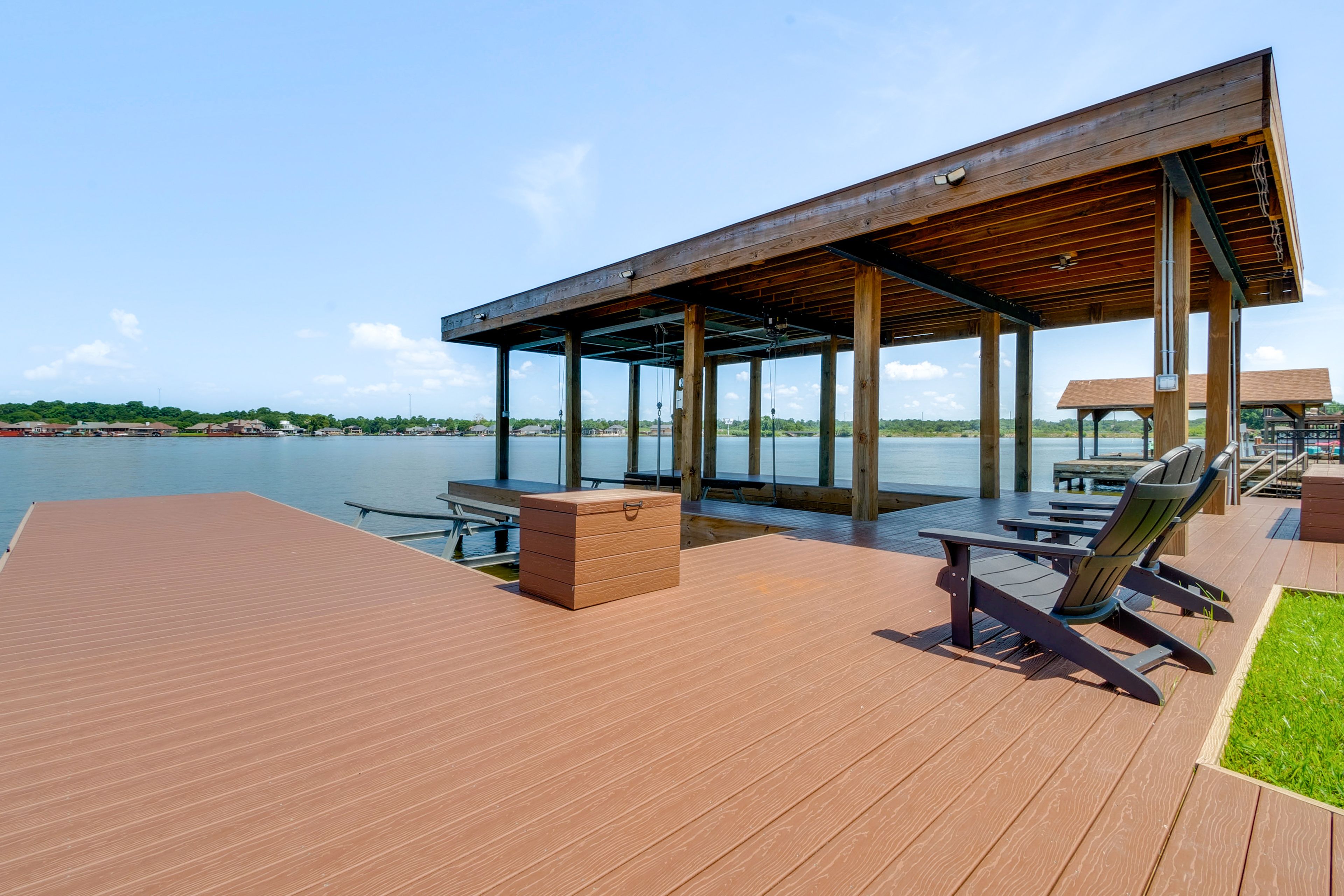 Private Dock | Boat Slip | Lake Conroe Access