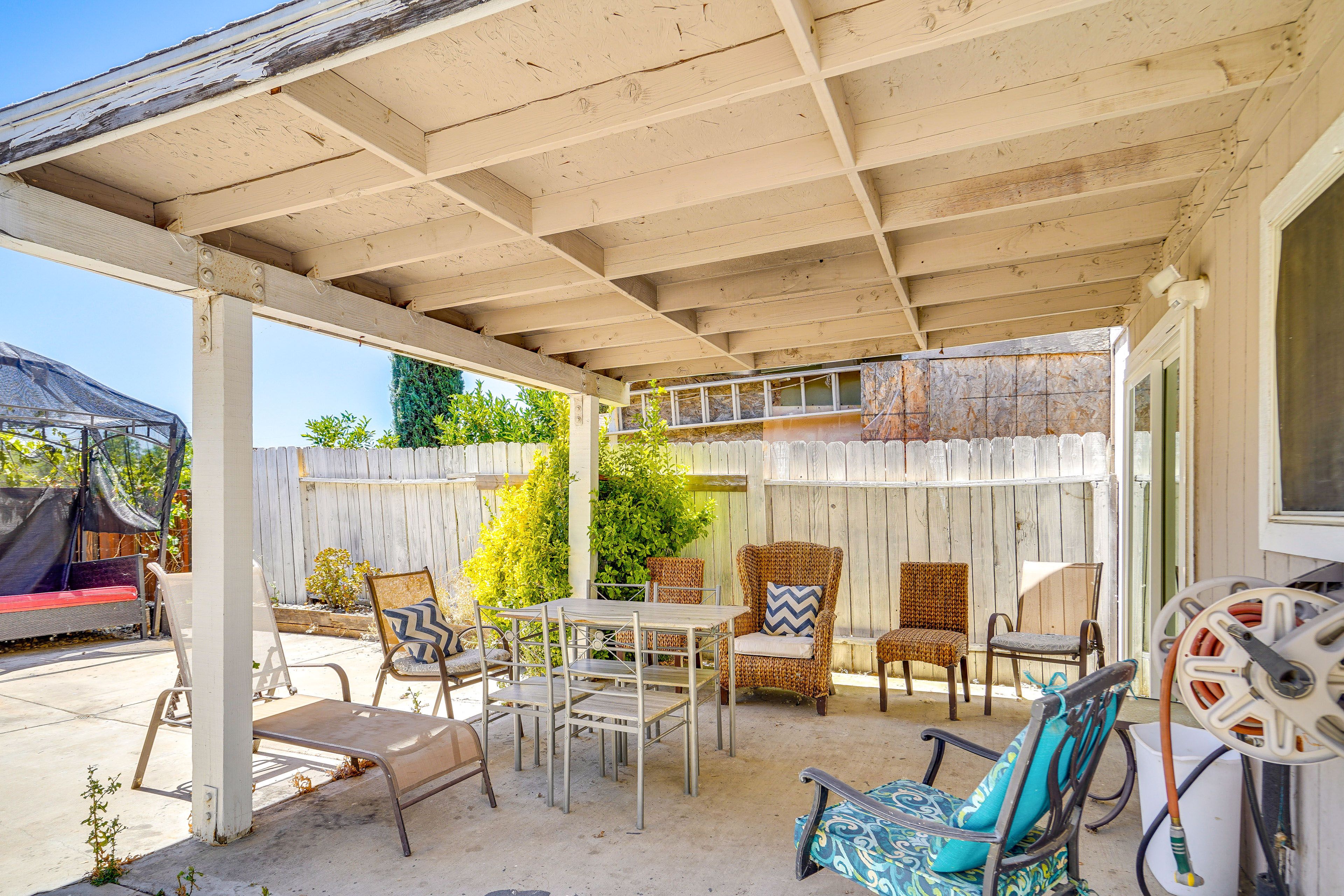 Patio | Outdoor Dining Area | Gas Grill