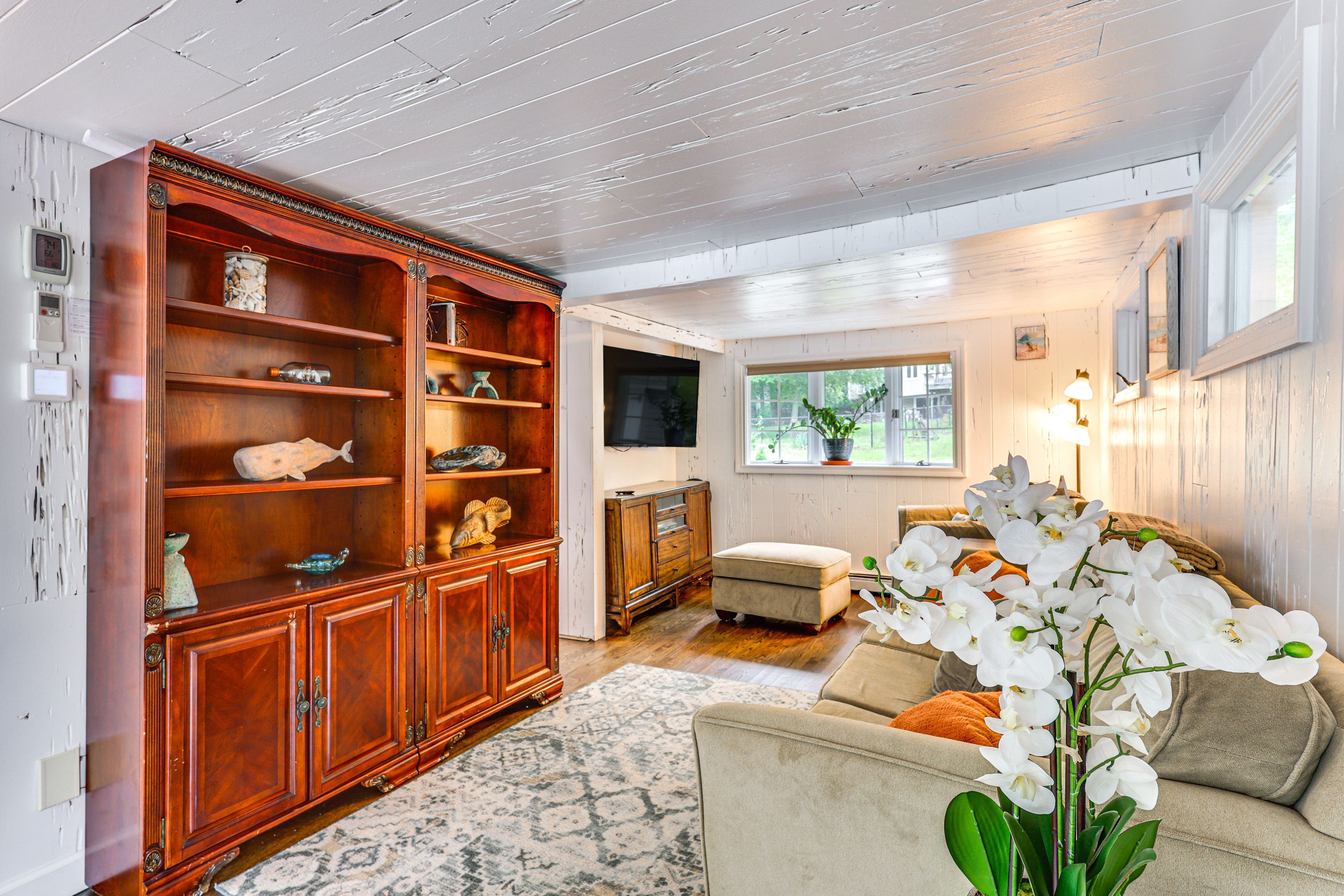 Living Room | Free WiFi | Smart TV | 3-Story Home | 1st Floor