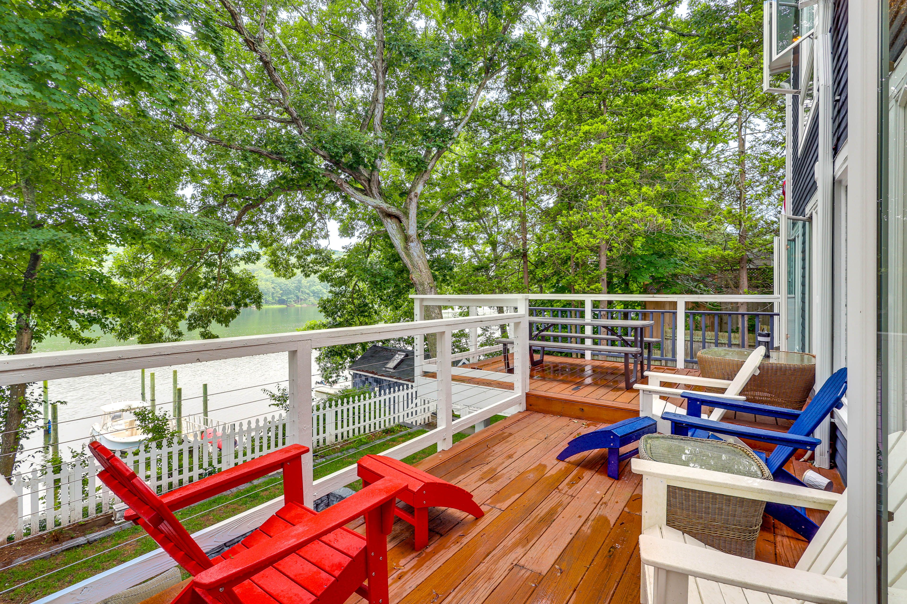 Waterford Vacation Rental | 3BR | 3BA | 1,400 Sq Ft | Stairs Required