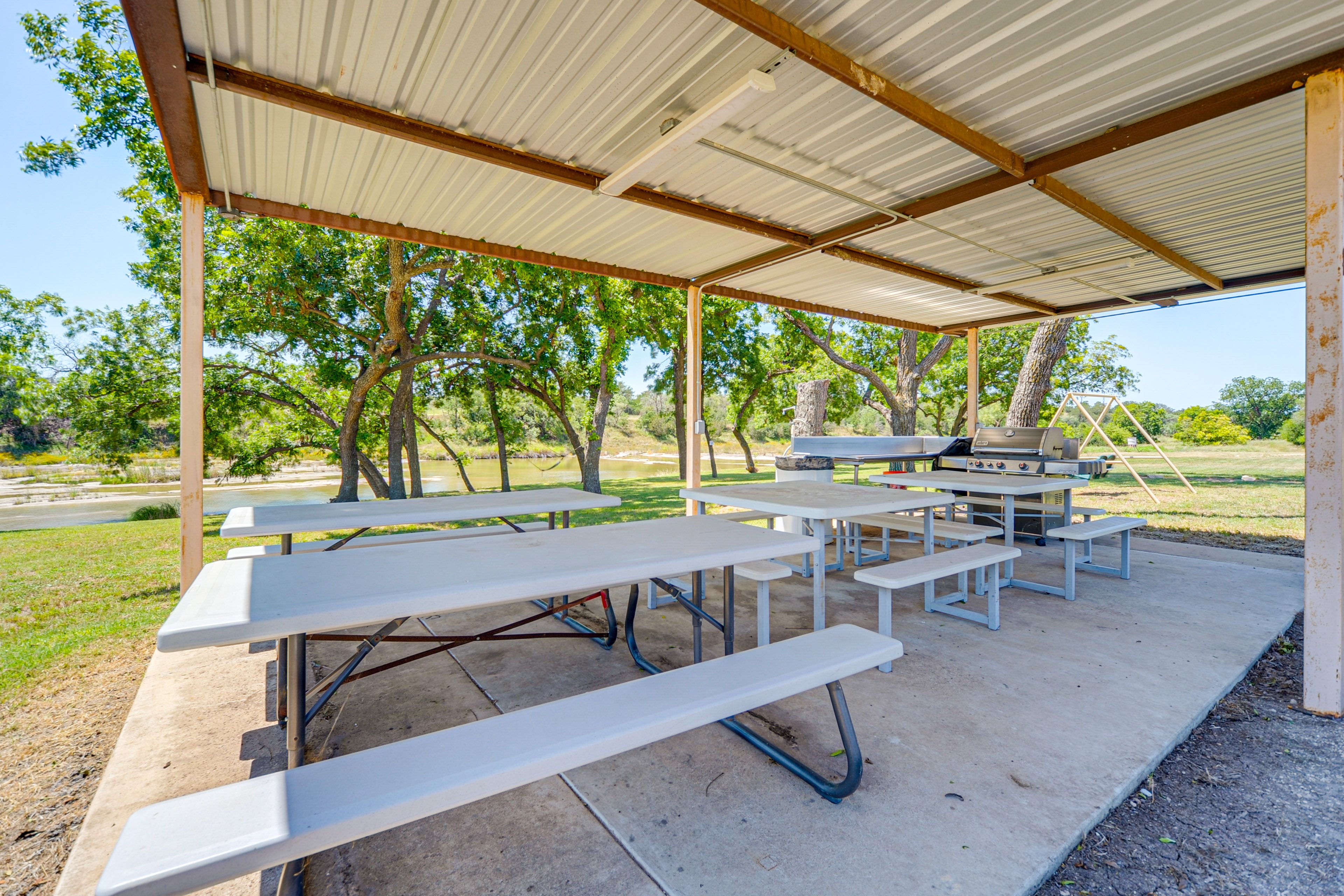 Covered Picnic Pavilion | Gas Grill (Propane Provided)
