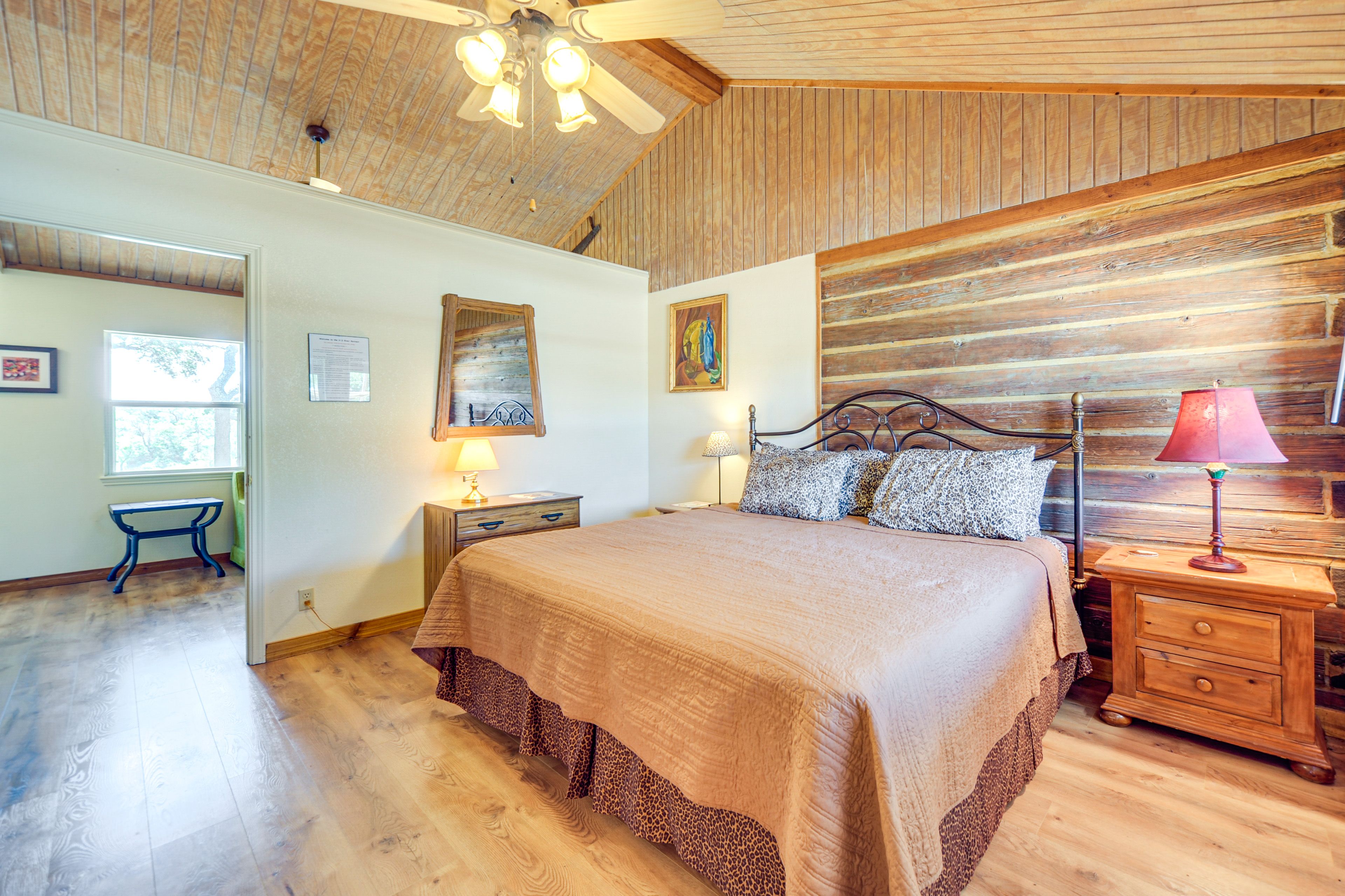 Main House | Bedroom 1 | King Bed | Linens Provided