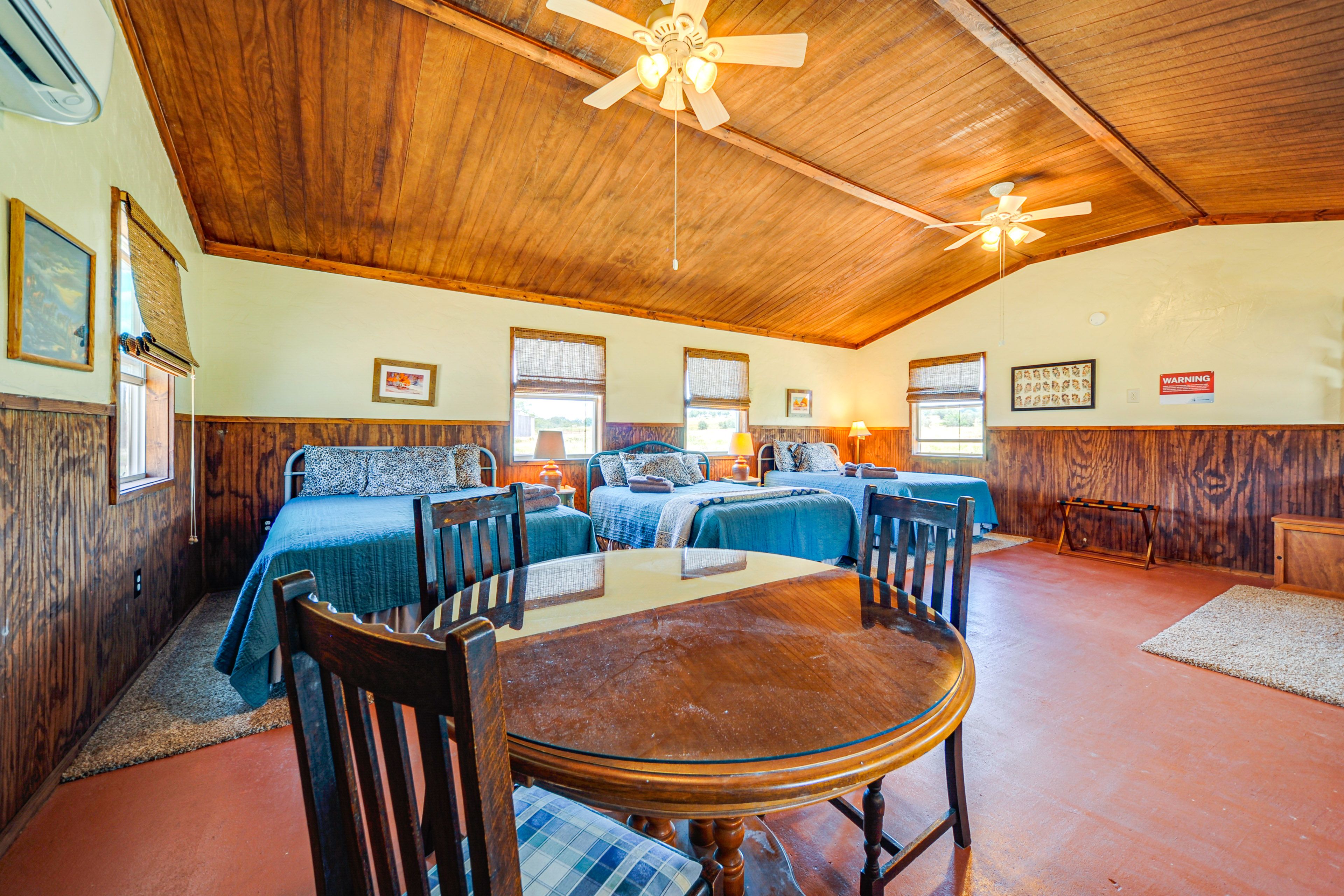 Bunk House | Bedroom 5 | 3 Queen Beds
