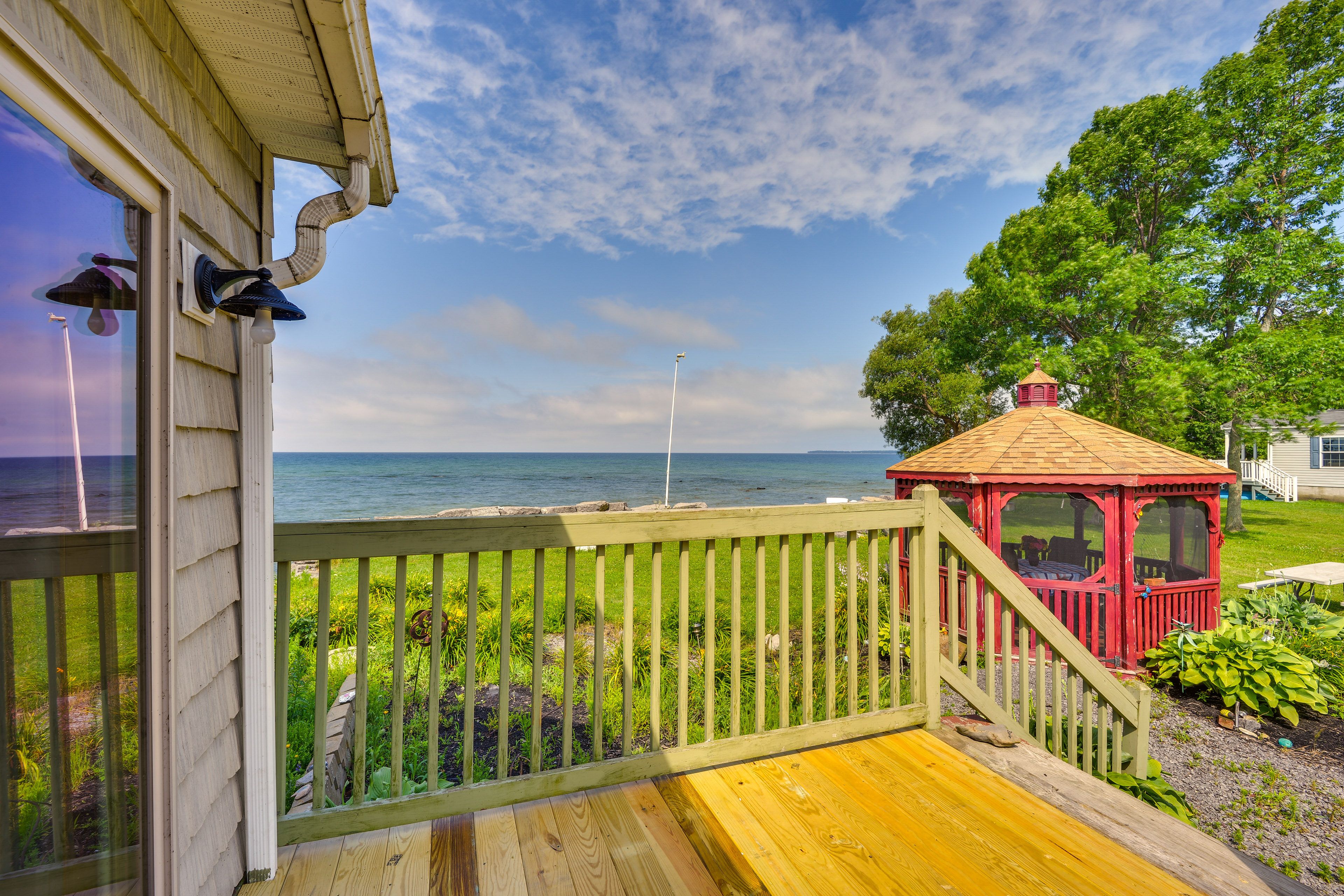 Deck | Lakefront Views
