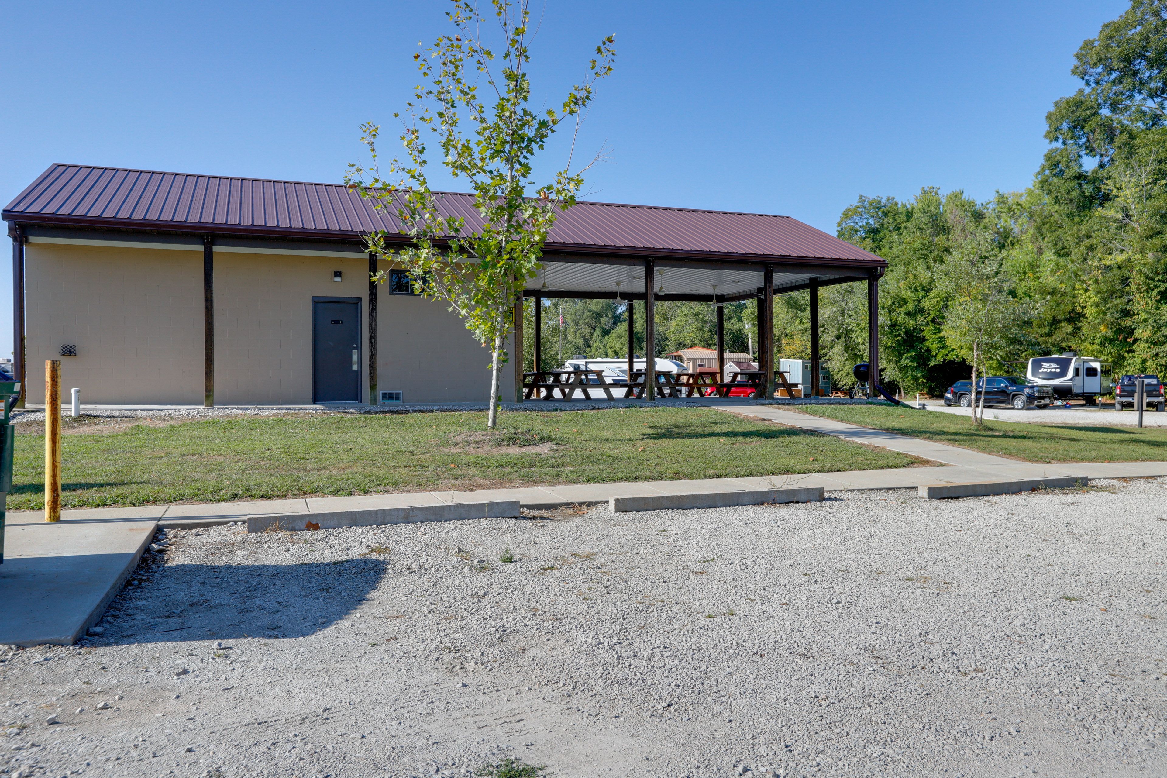 Community Pavilion | Grill Area