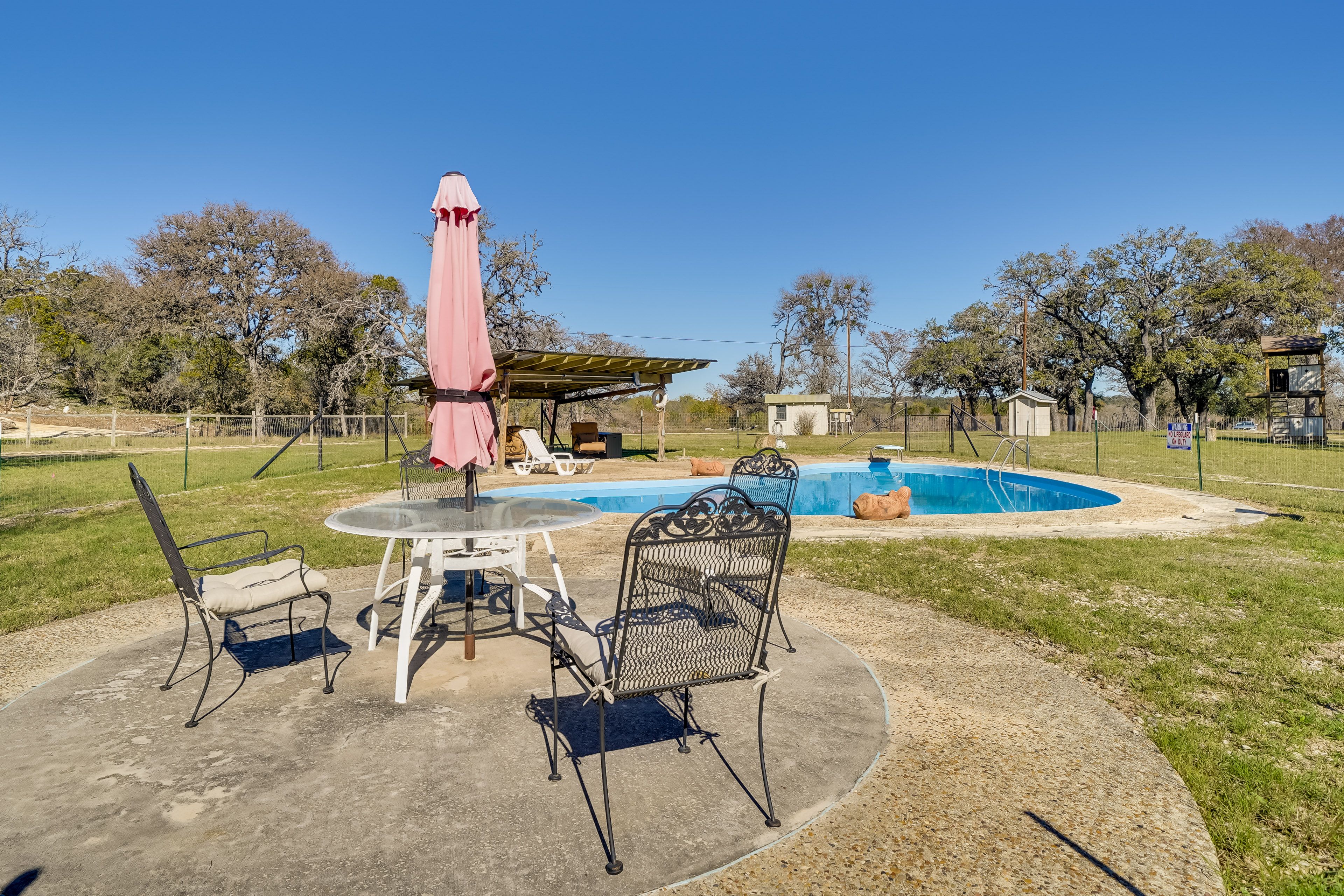 Shared Pool, Patio & Cabana