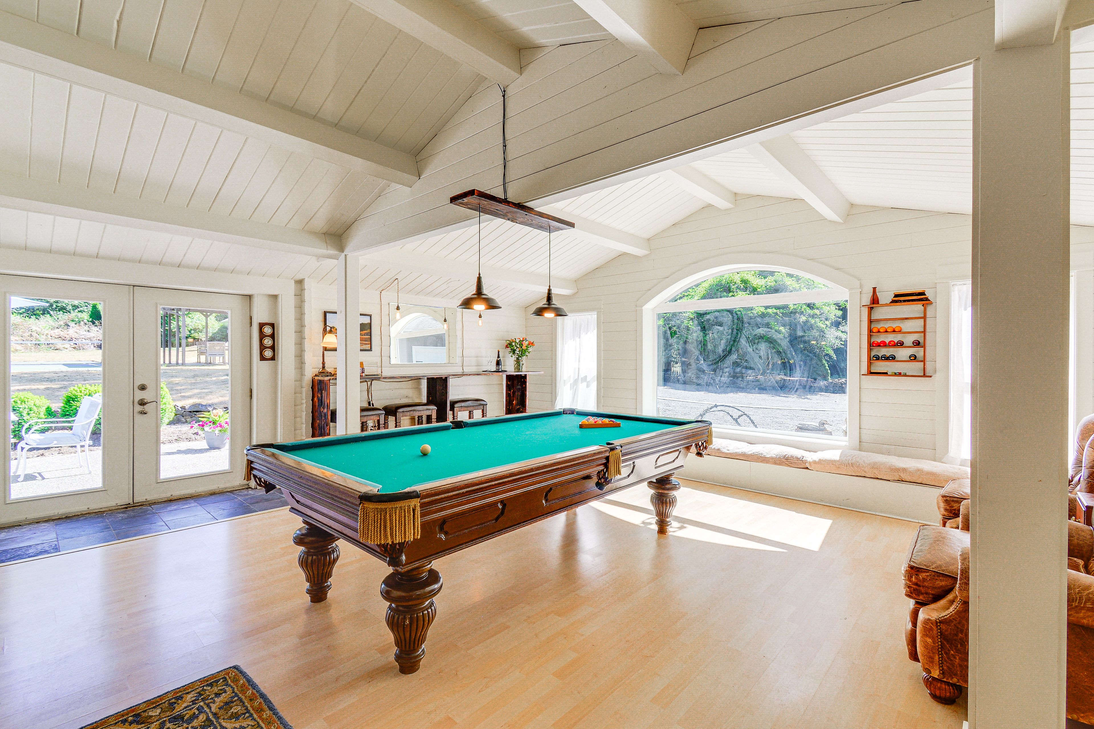 Game Room (Main House) | 1st Floor | Bartop w/ Seating | Piano