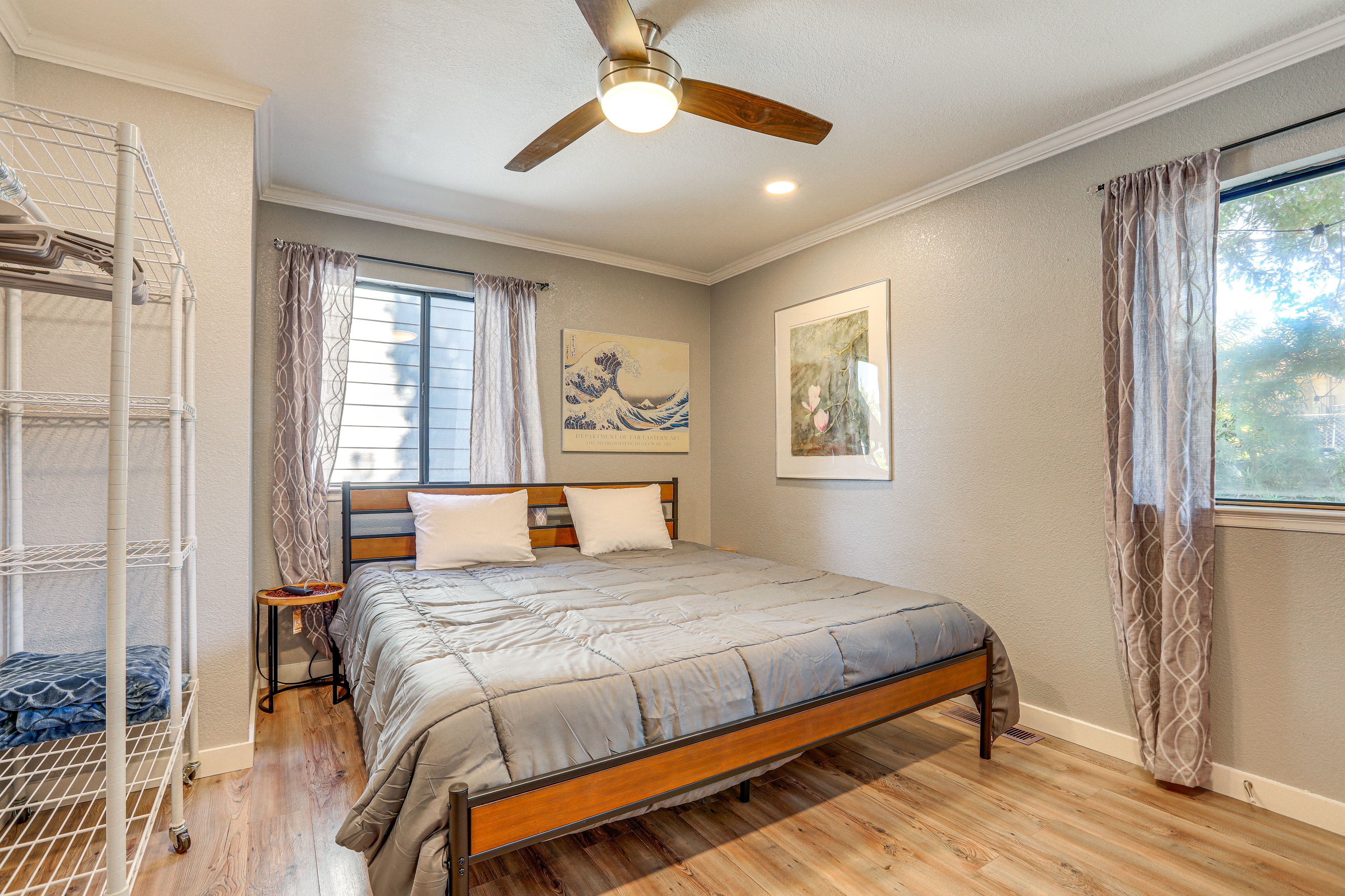 Bedroom 1 | California King Bed | Smart TV
