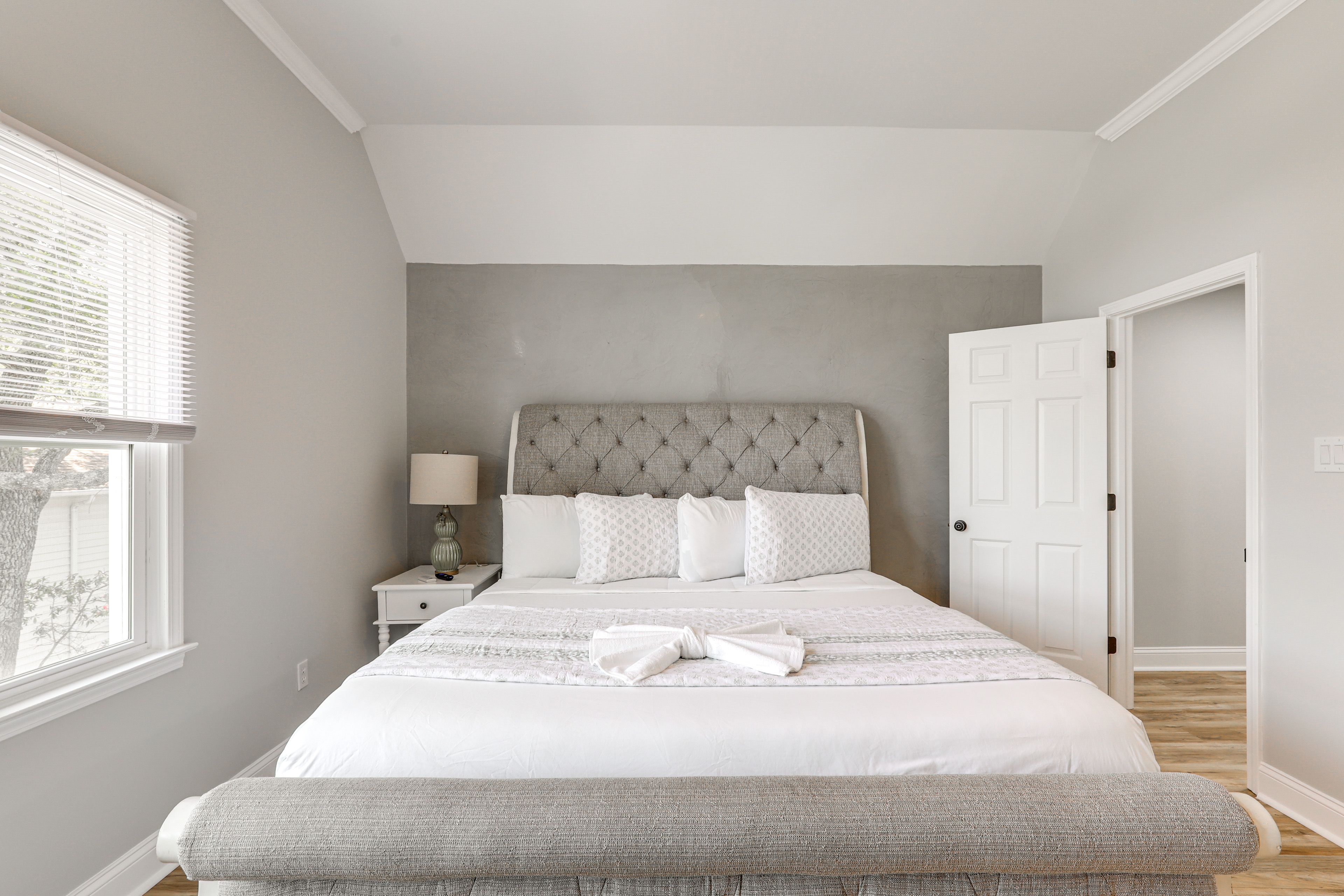Bedroom 1 | King Bed | Linens Provided | 3rd Floor
