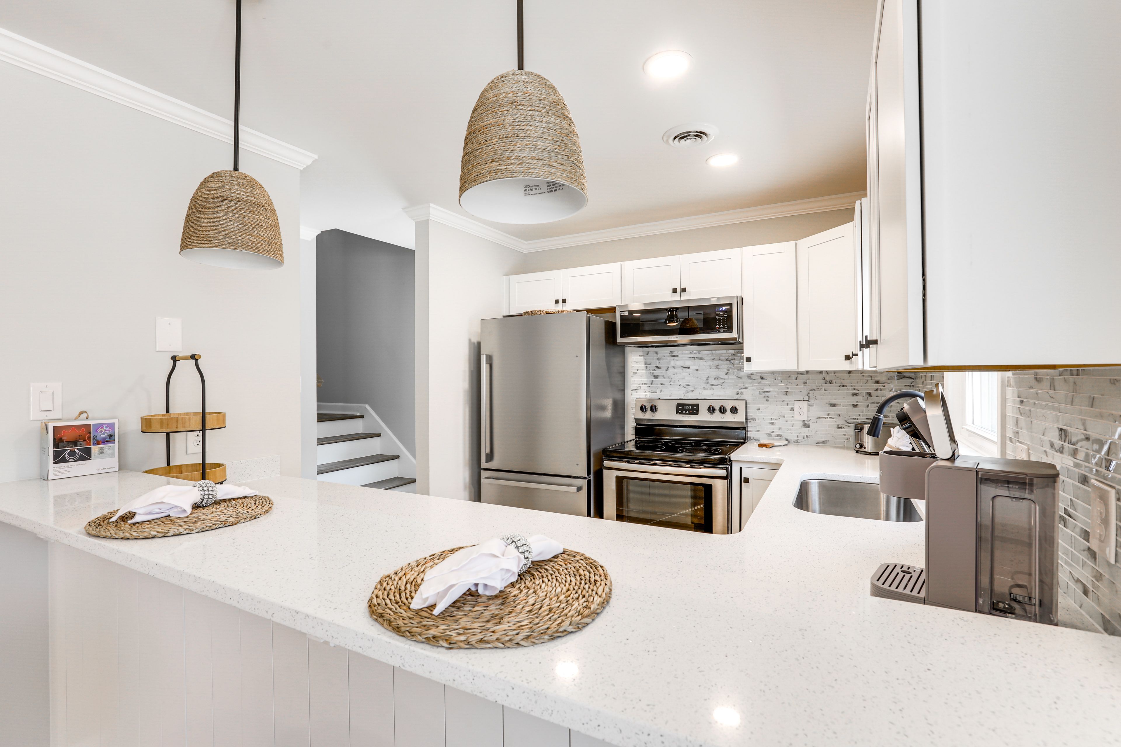 Kitchen | Cooking Basics | Dishwasher | 3-Story Townhome | 2nd Floor