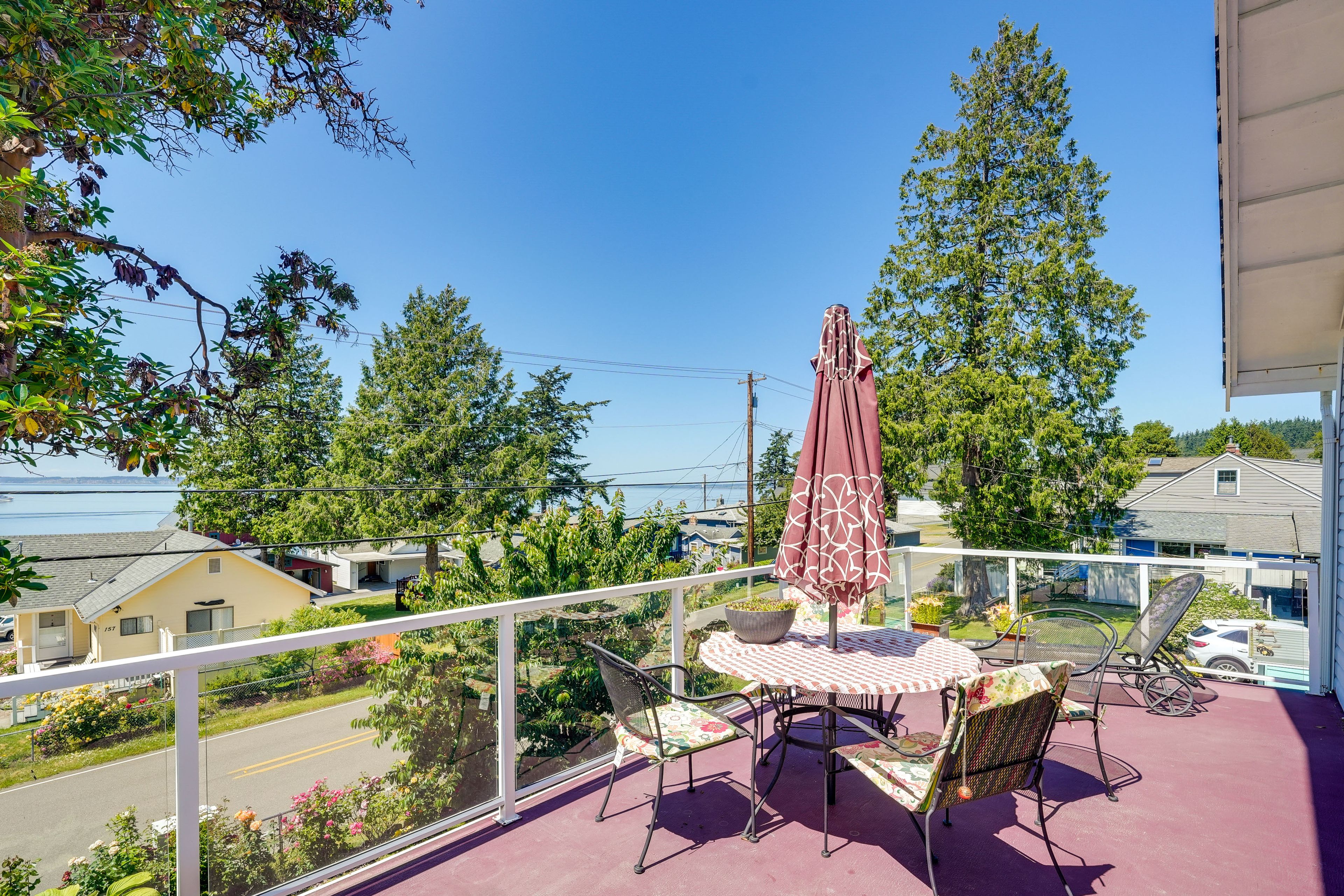Deck | Access From 2nd-Floor Landing | Ocean View