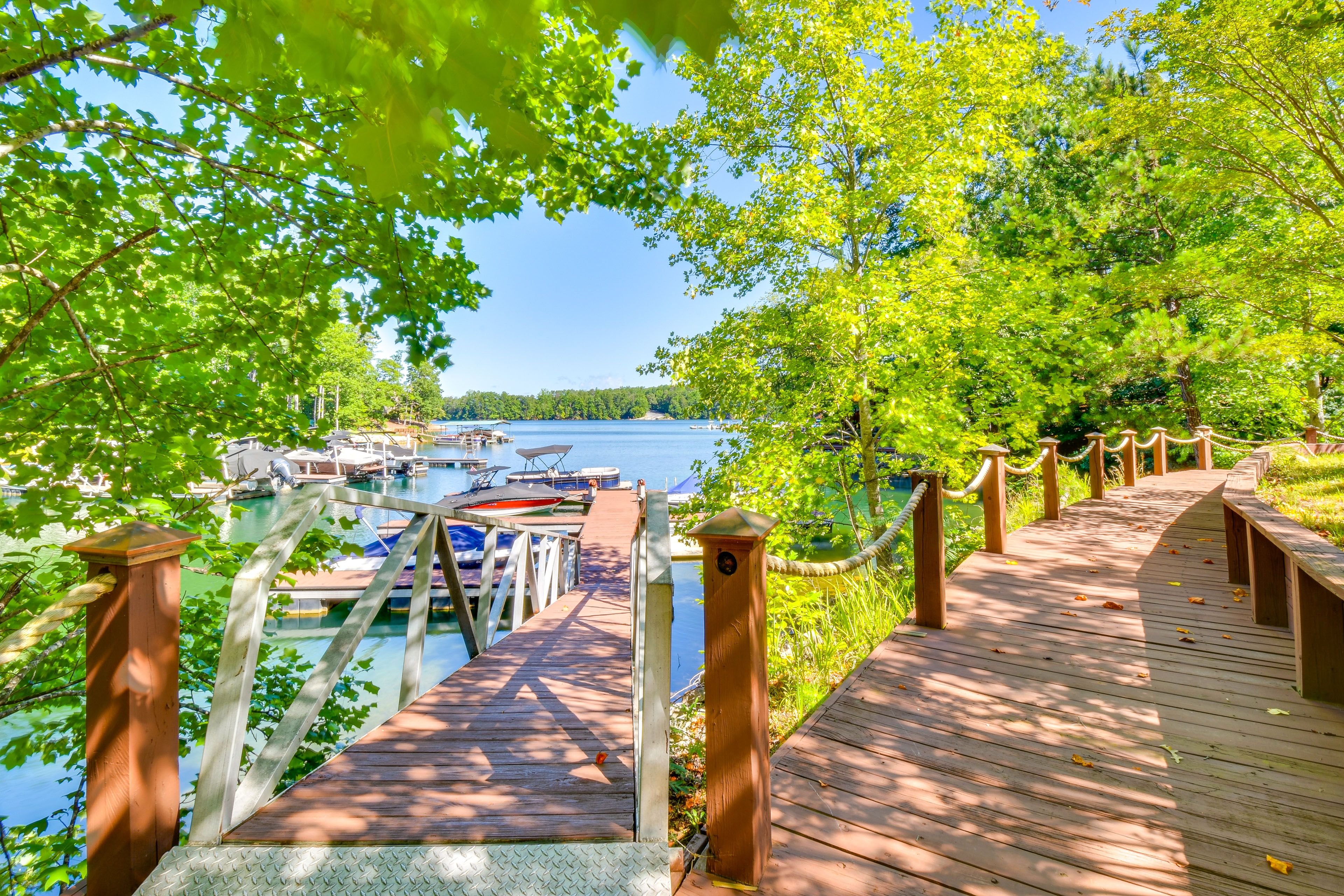 Six Mile Vacation Rental | 1BR | 1BA | 1,100 Sq Ft | Steps to Enter