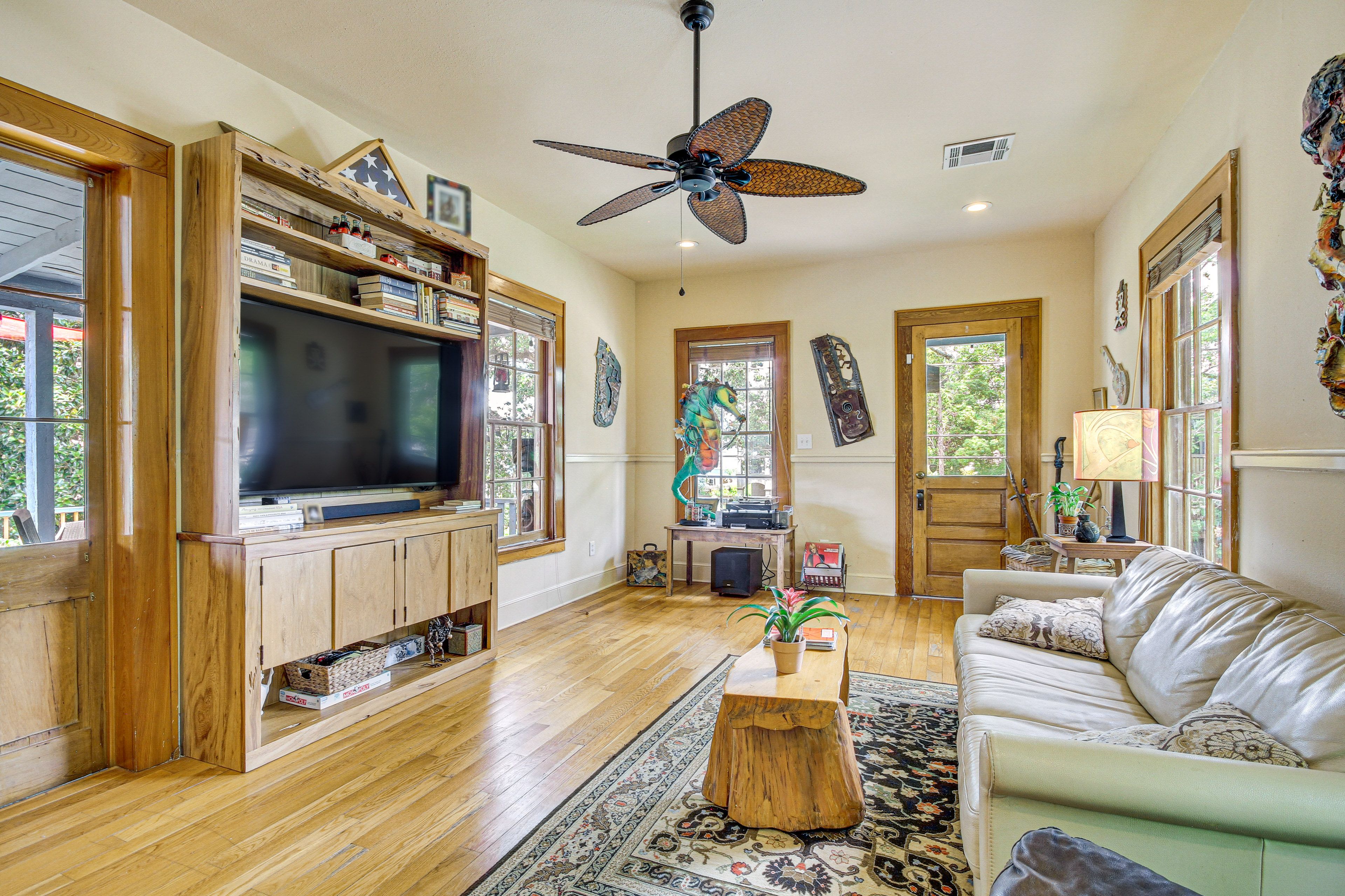 Living Room | Record Player | Smart TV | 1st Floor
