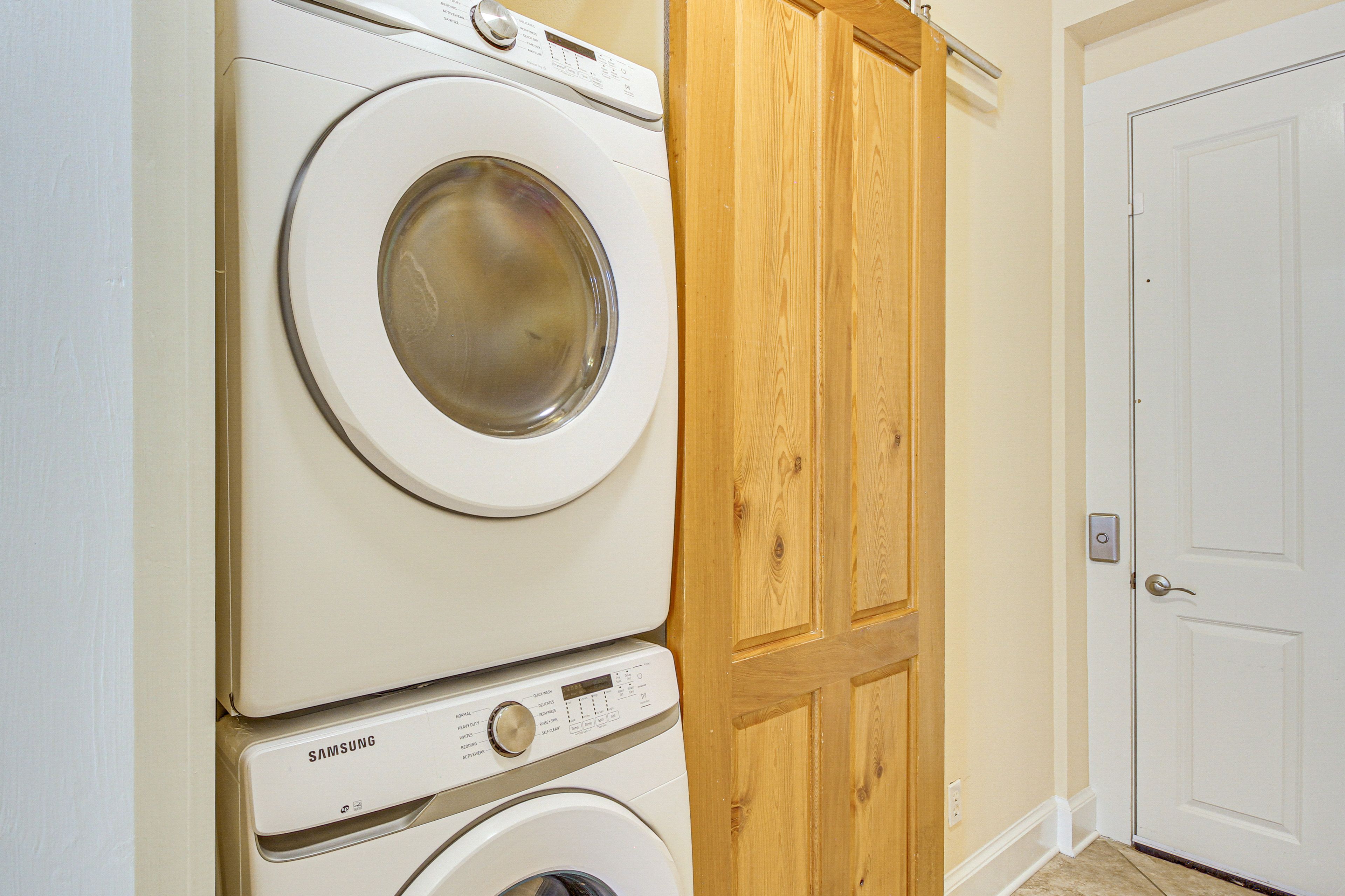 Laundry Area | Elevator Access | 1st Floor
