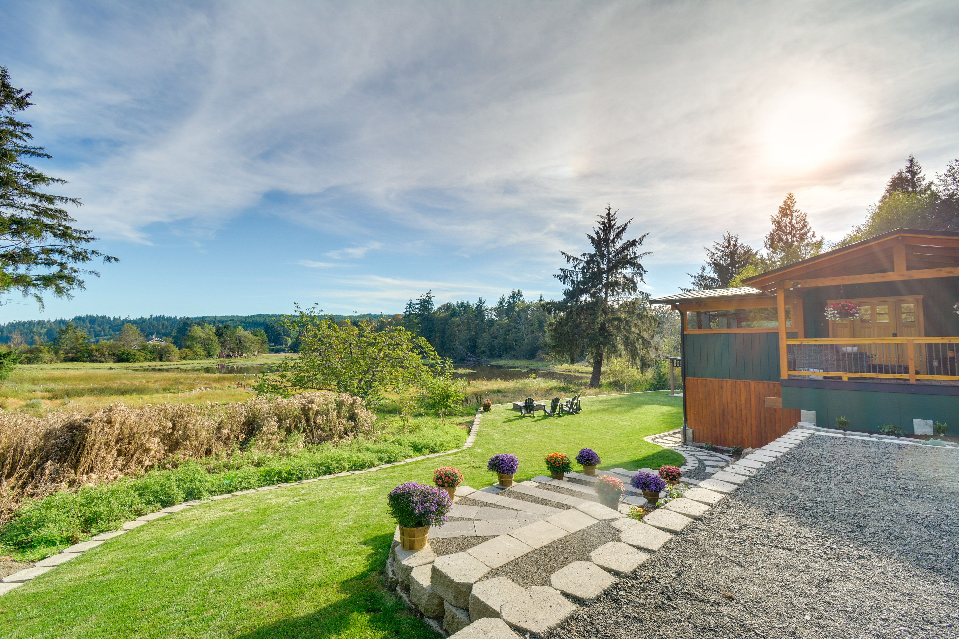 Spacious Backyard