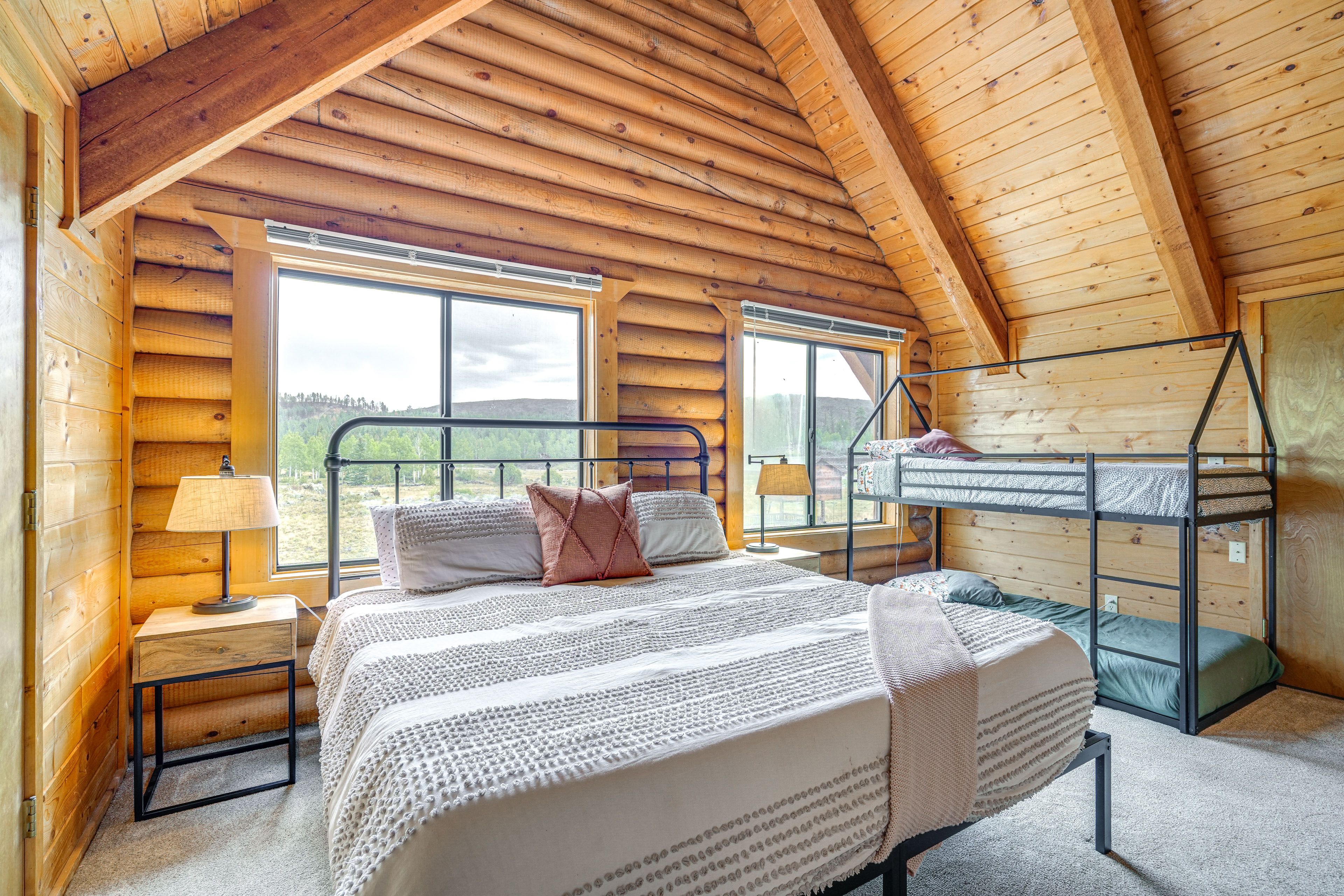 Bedroom 3 | 2nd Floor | King Bed | Twin Bunk Bed