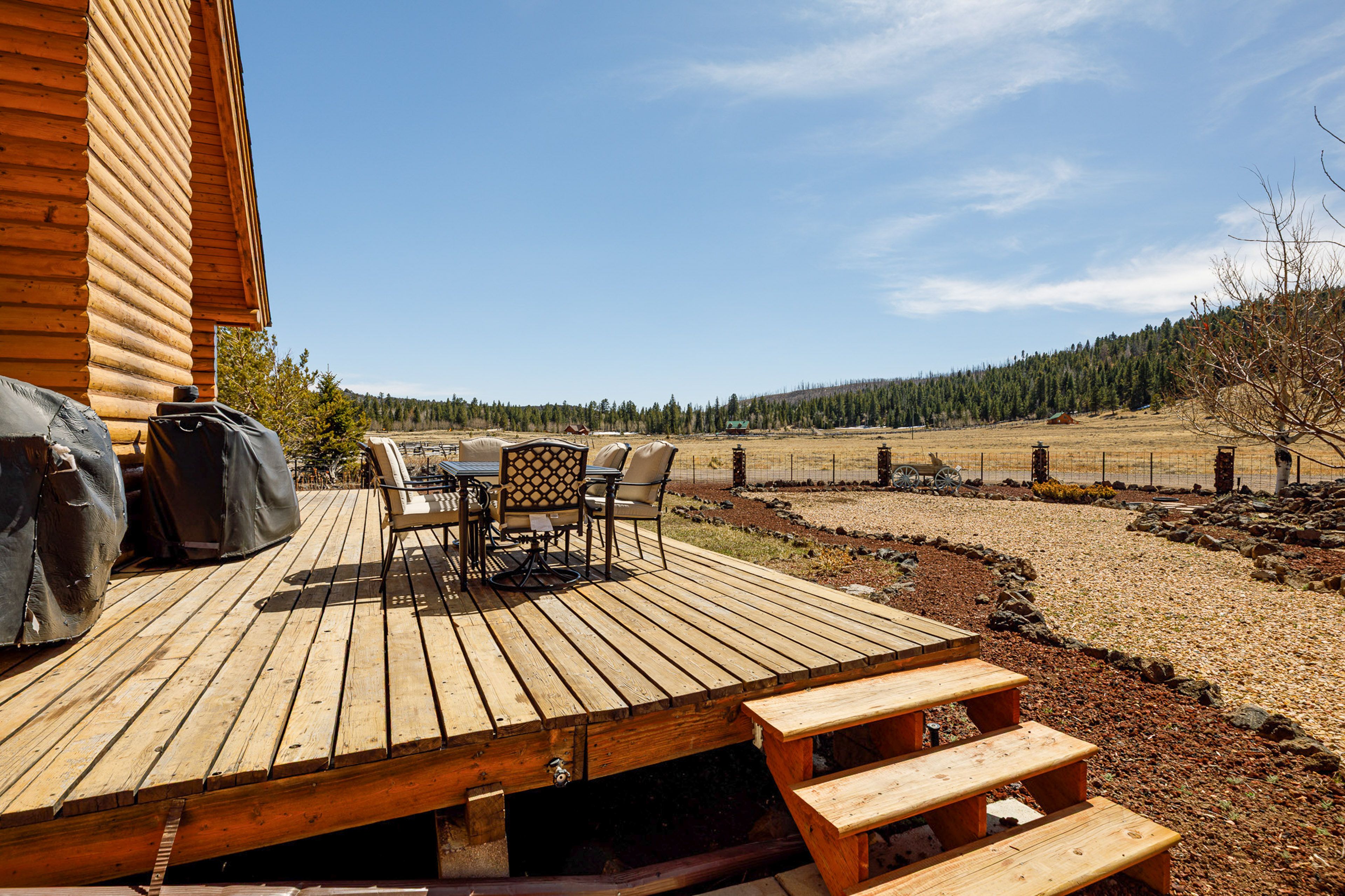 Deck | 2 Gas Grills | Smoker | Mountain Views