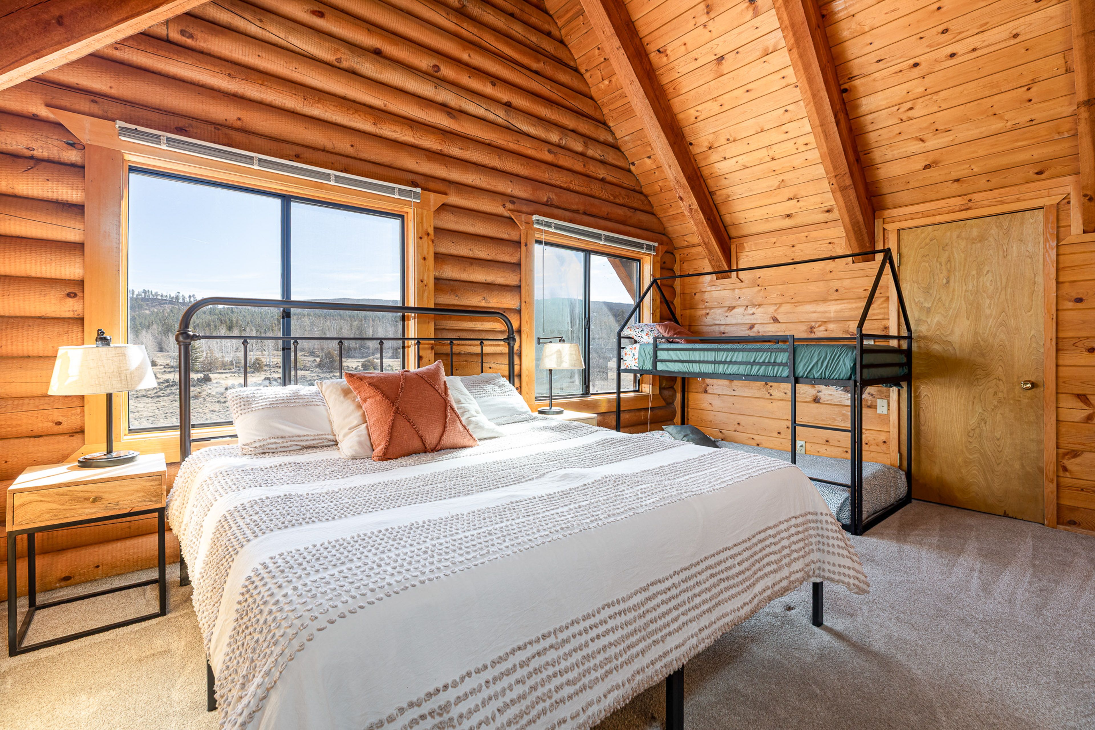 Bedroom 3 | 2nd Floor | King Bed | Twin Bunk Bed