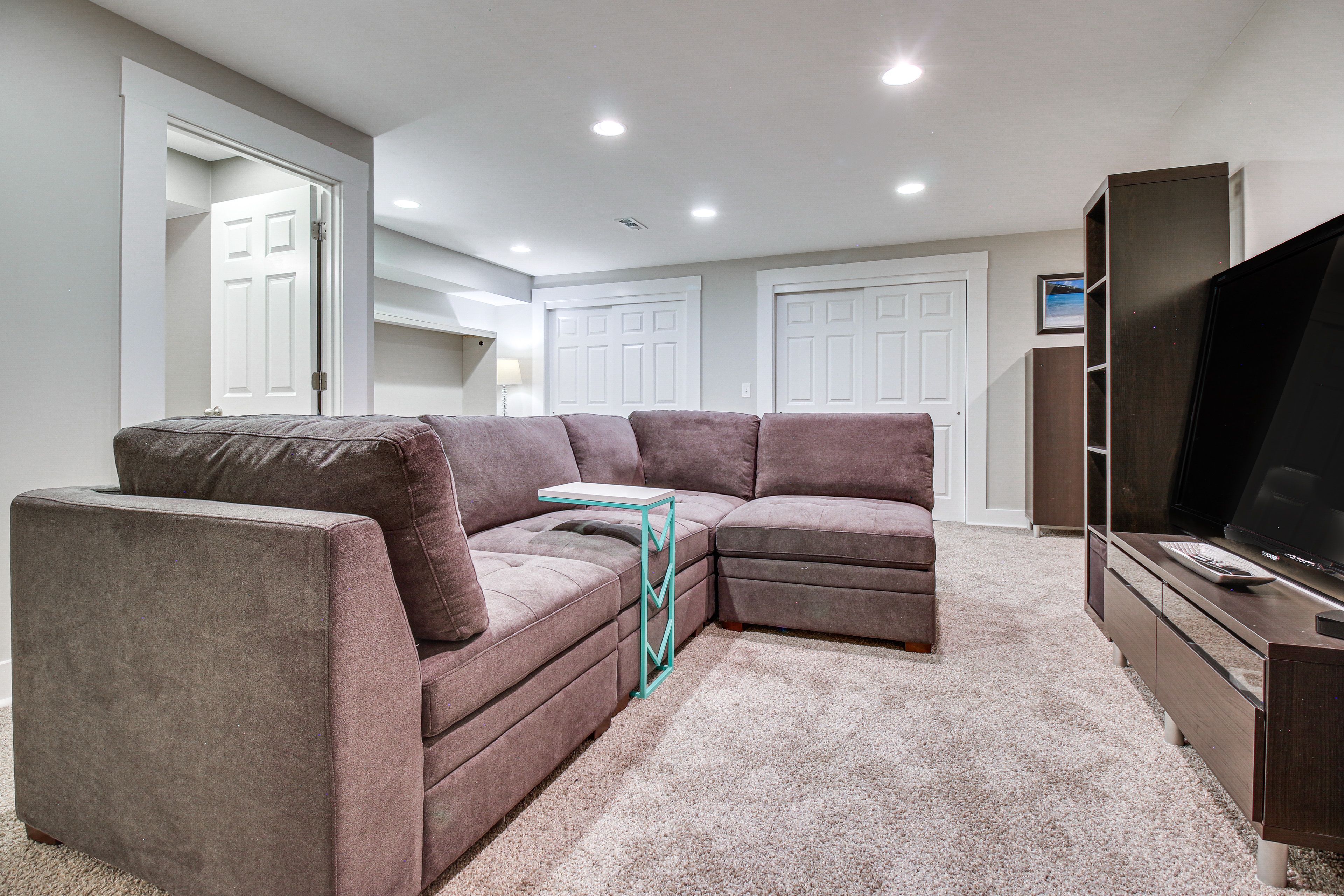 Bedroom 3 (Basement) | Queen Murphy Bed | Board Games | 1st Floor