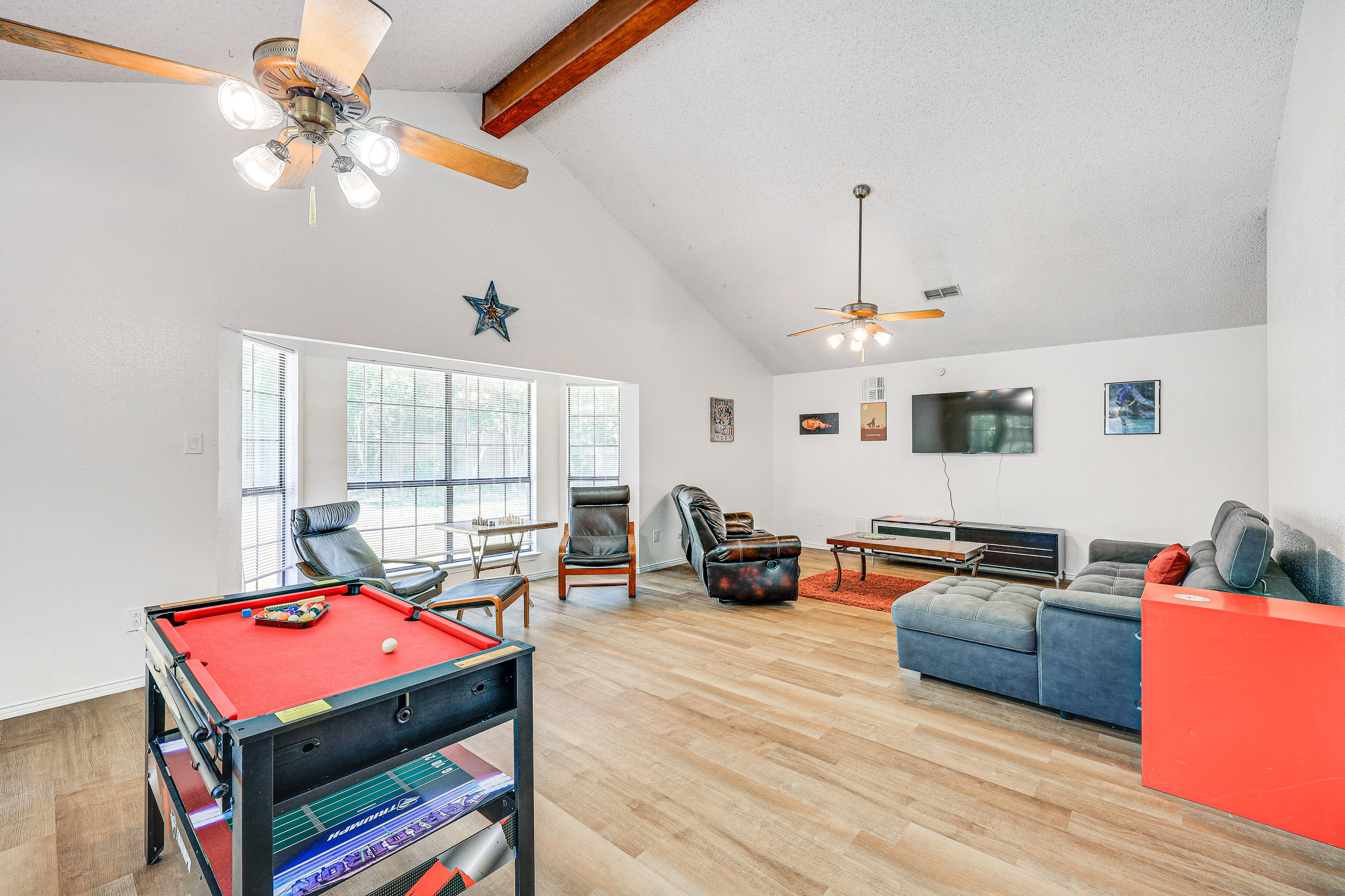 Game Room | Pool Table | Sleeper Sofa | Chess Board | 1st Floor