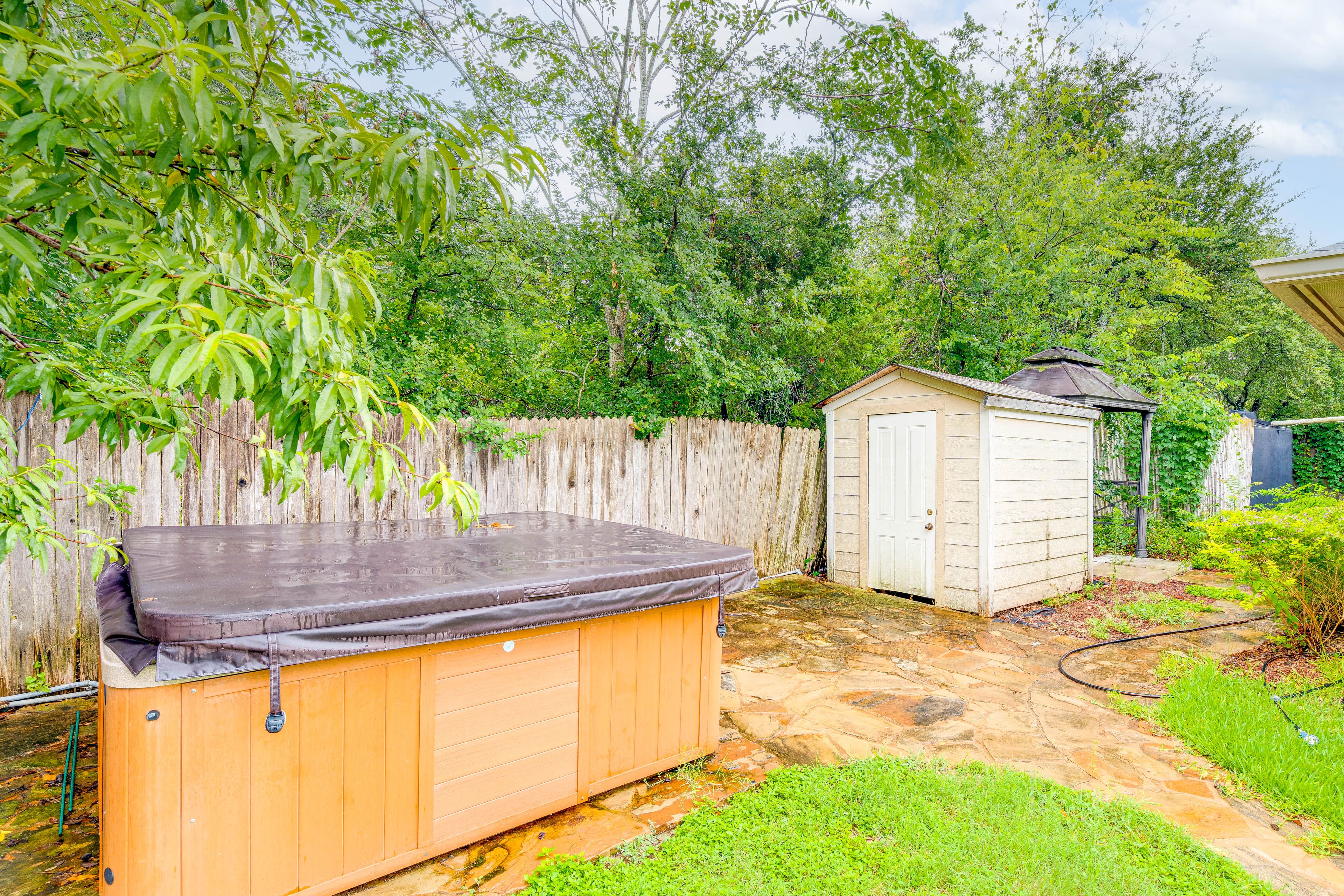House Exterior | Private Hot Tub