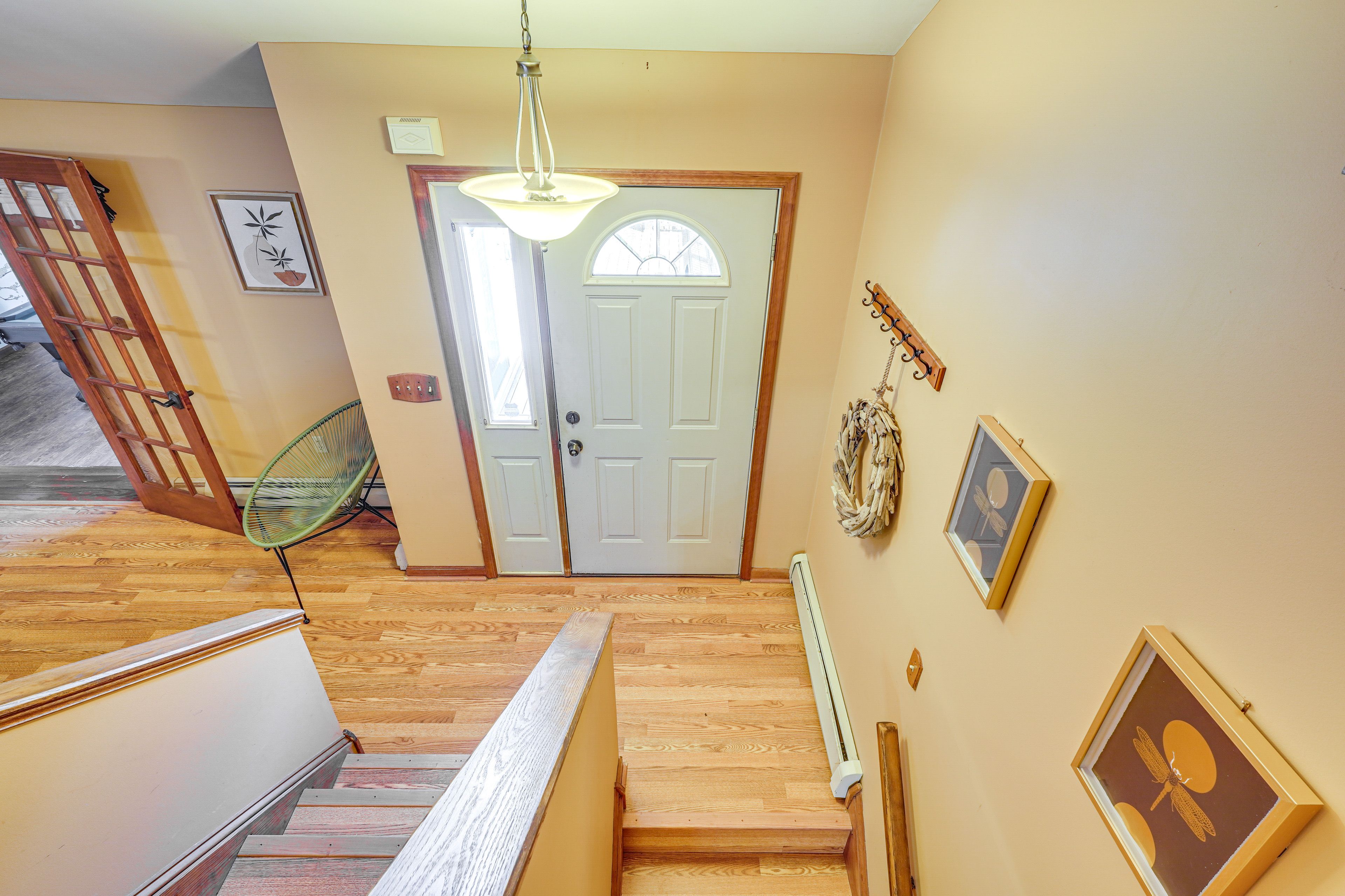 Stairs to Upper/Lower Levels