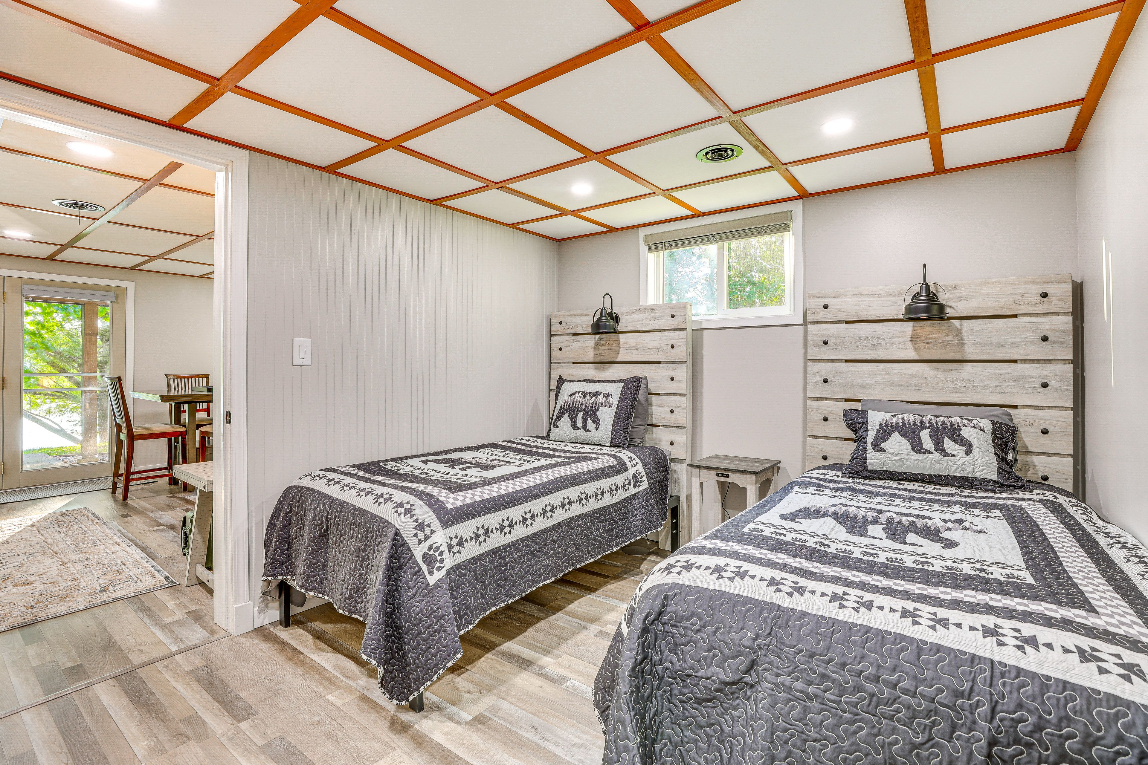Bedroom 4 | 2 Twin Beds | Lower Level