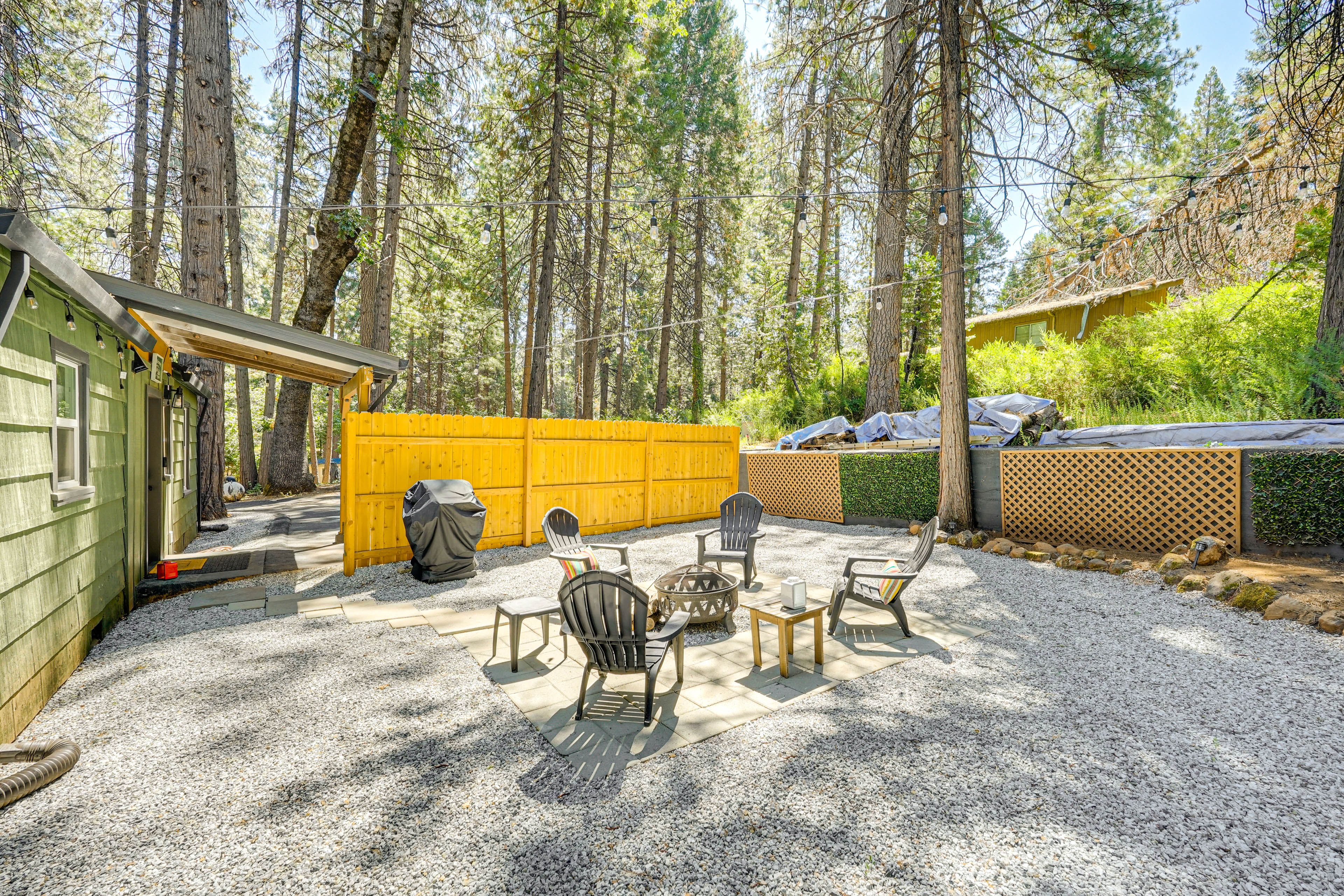 Back Patio | Fire Pit | Gas Grill