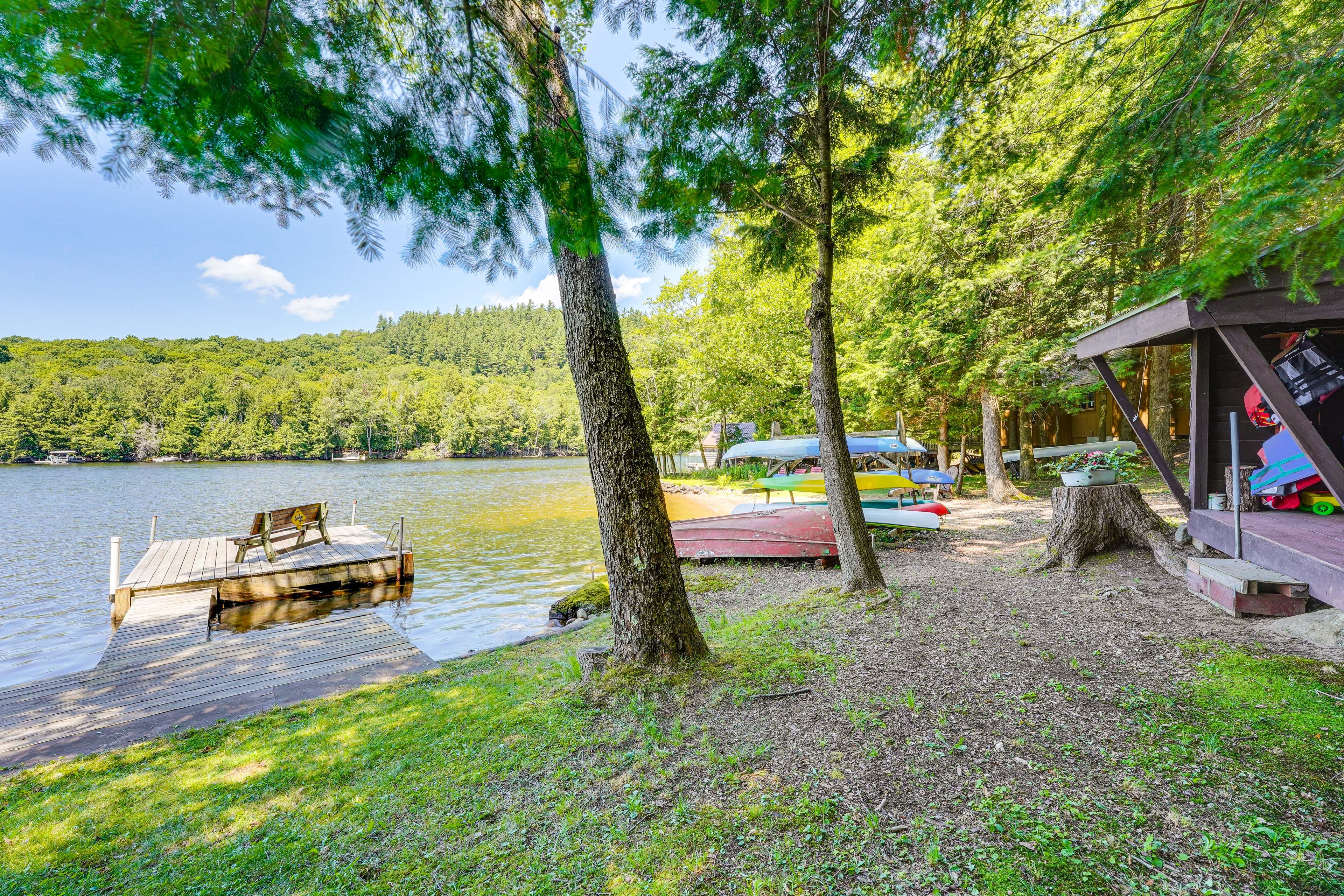 Private Backyard Area | Hammock | 2 Kayaks & Canoes Provided