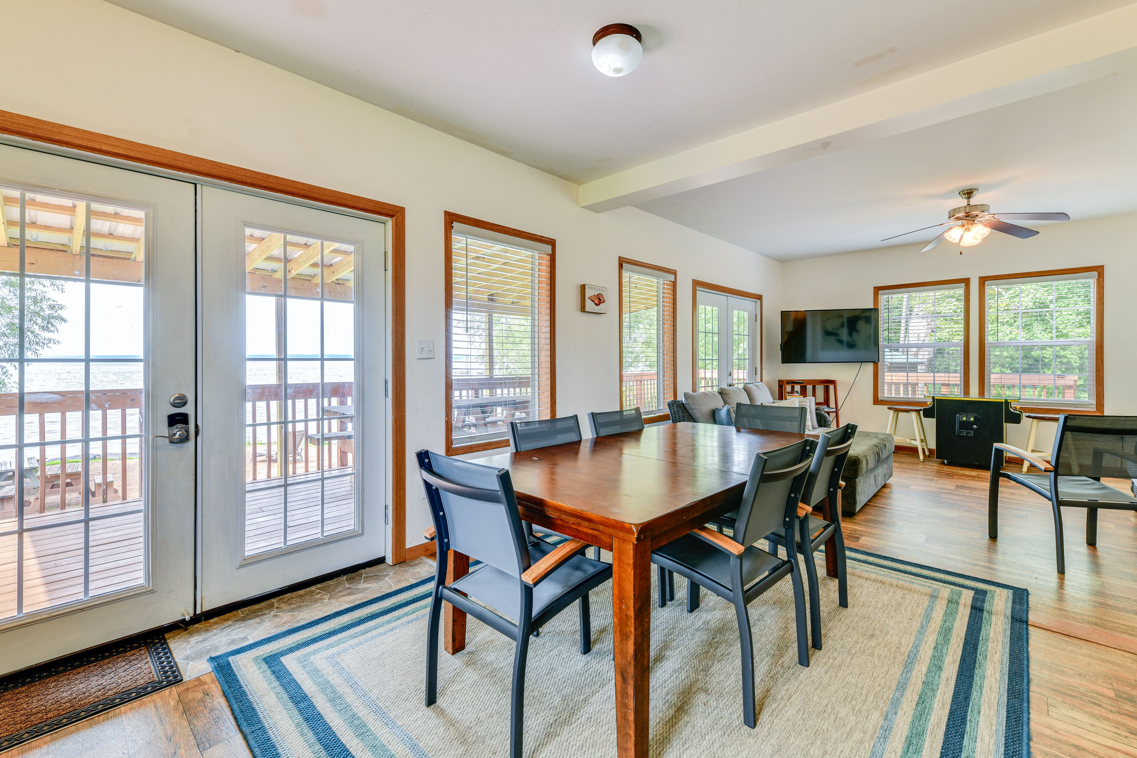 Dining Area | Free WiFi | 2-Story Home