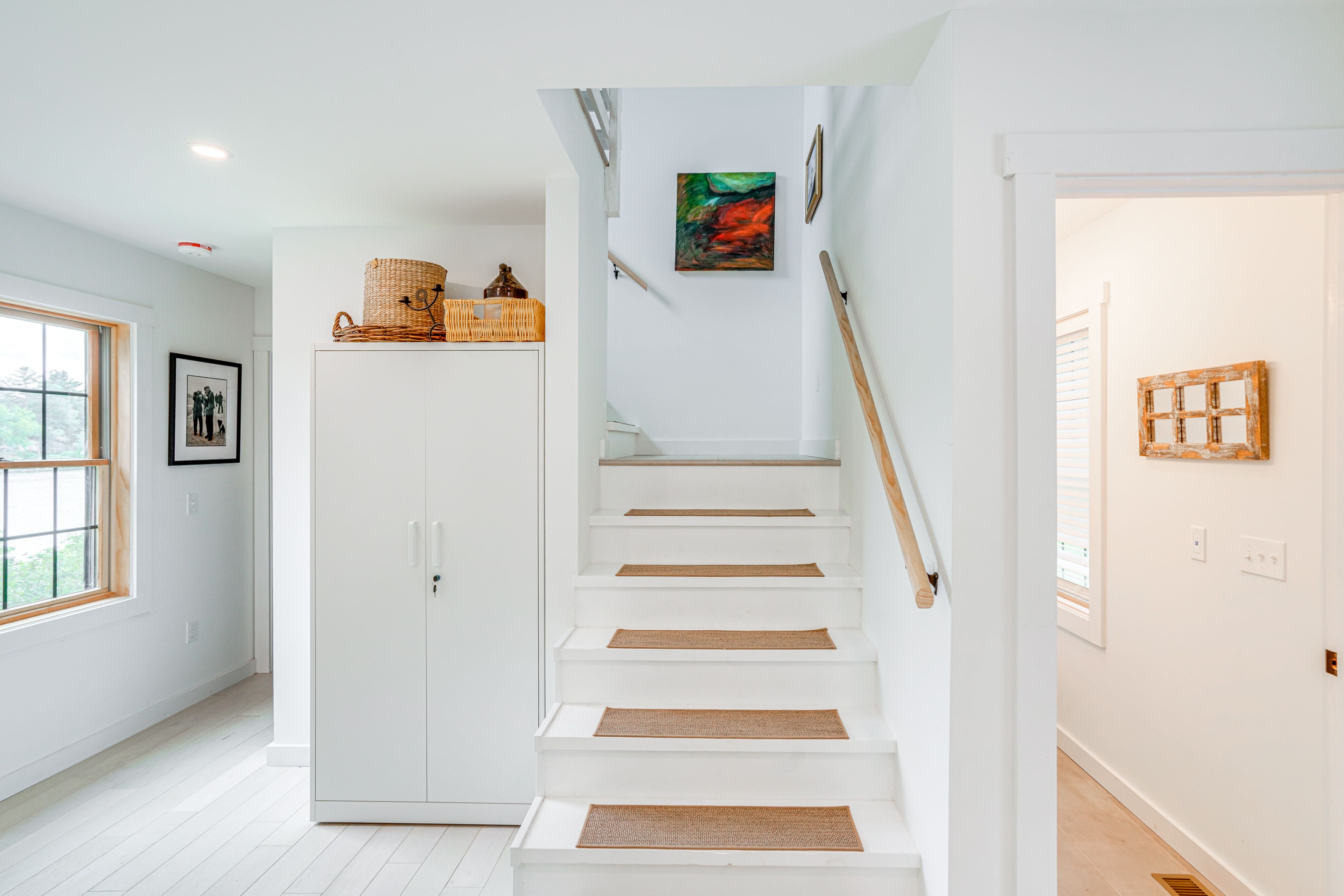 Stairs to Access Upper Level
