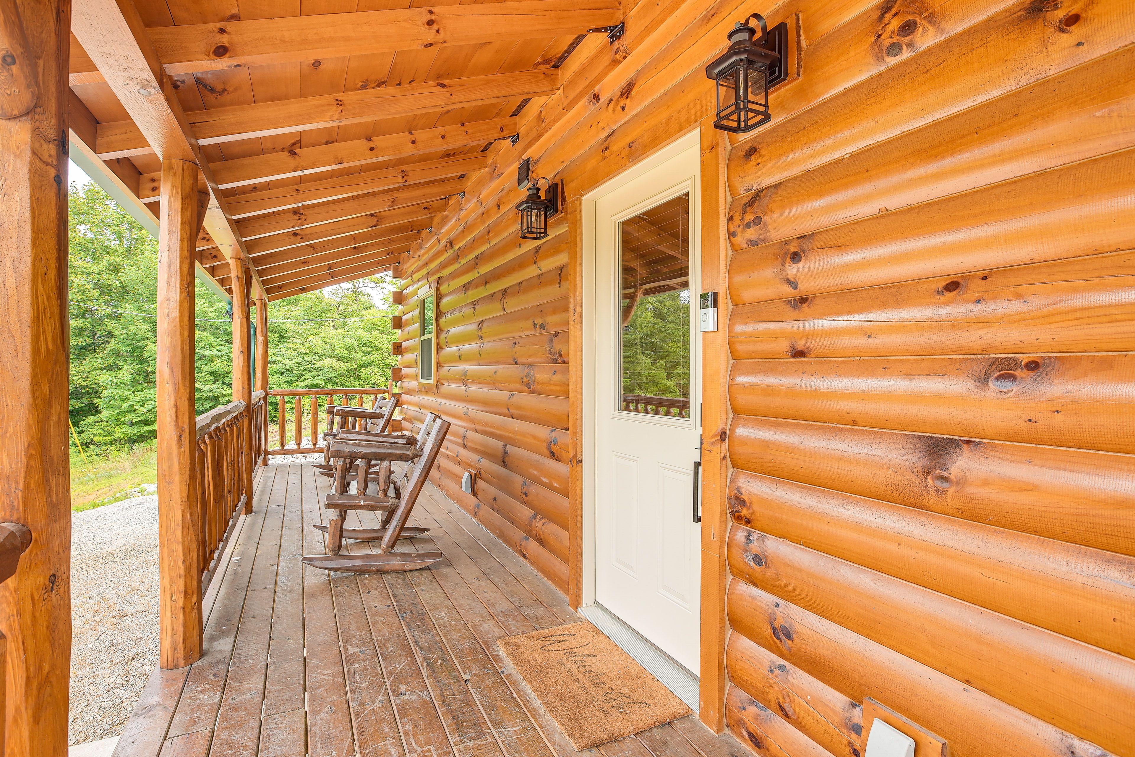 Covered Porch | Rocking Chairs