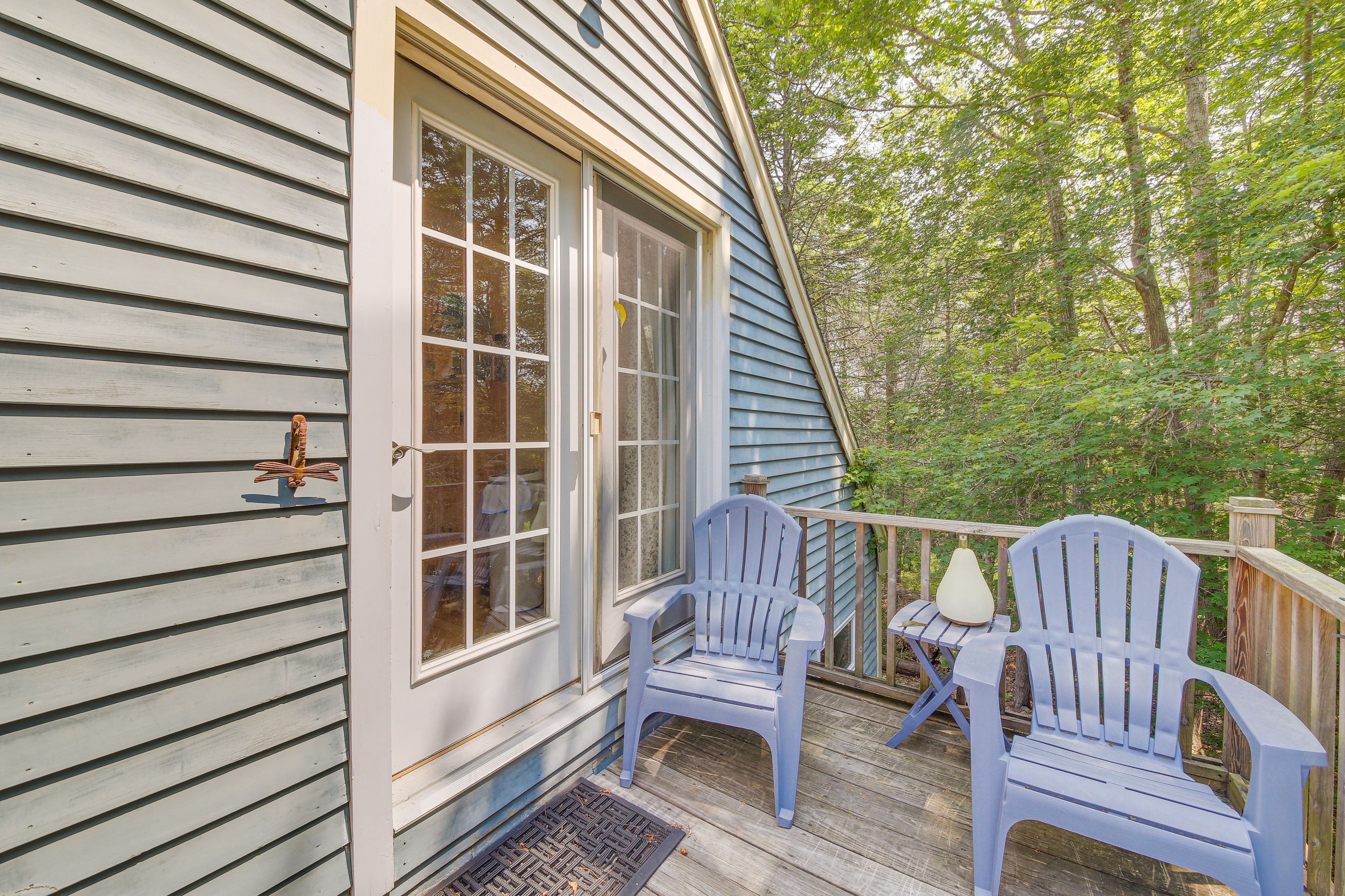 Studio Exterior | Furnished Balcony