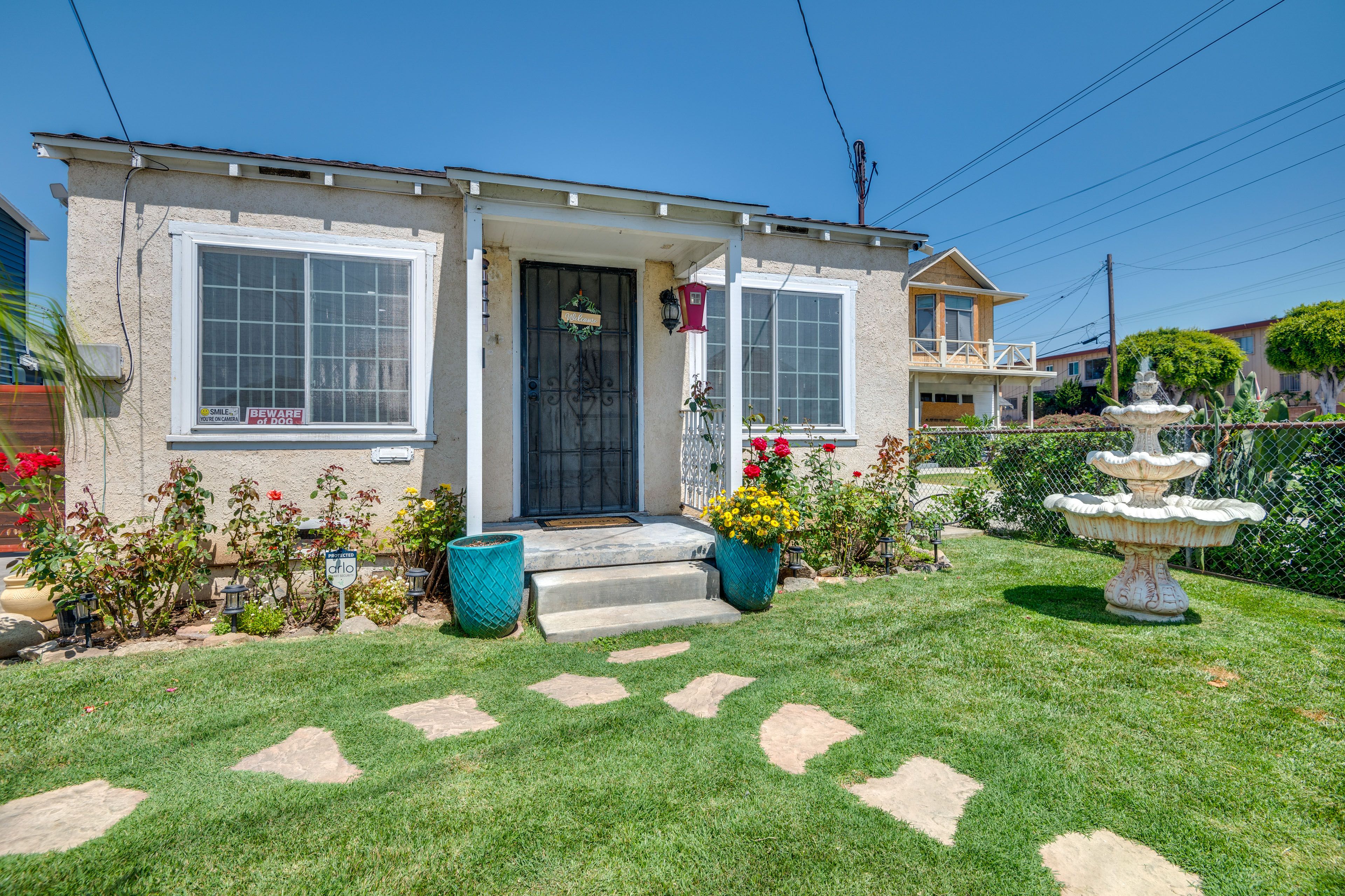 House Exterior | Fenced Yard | Garden