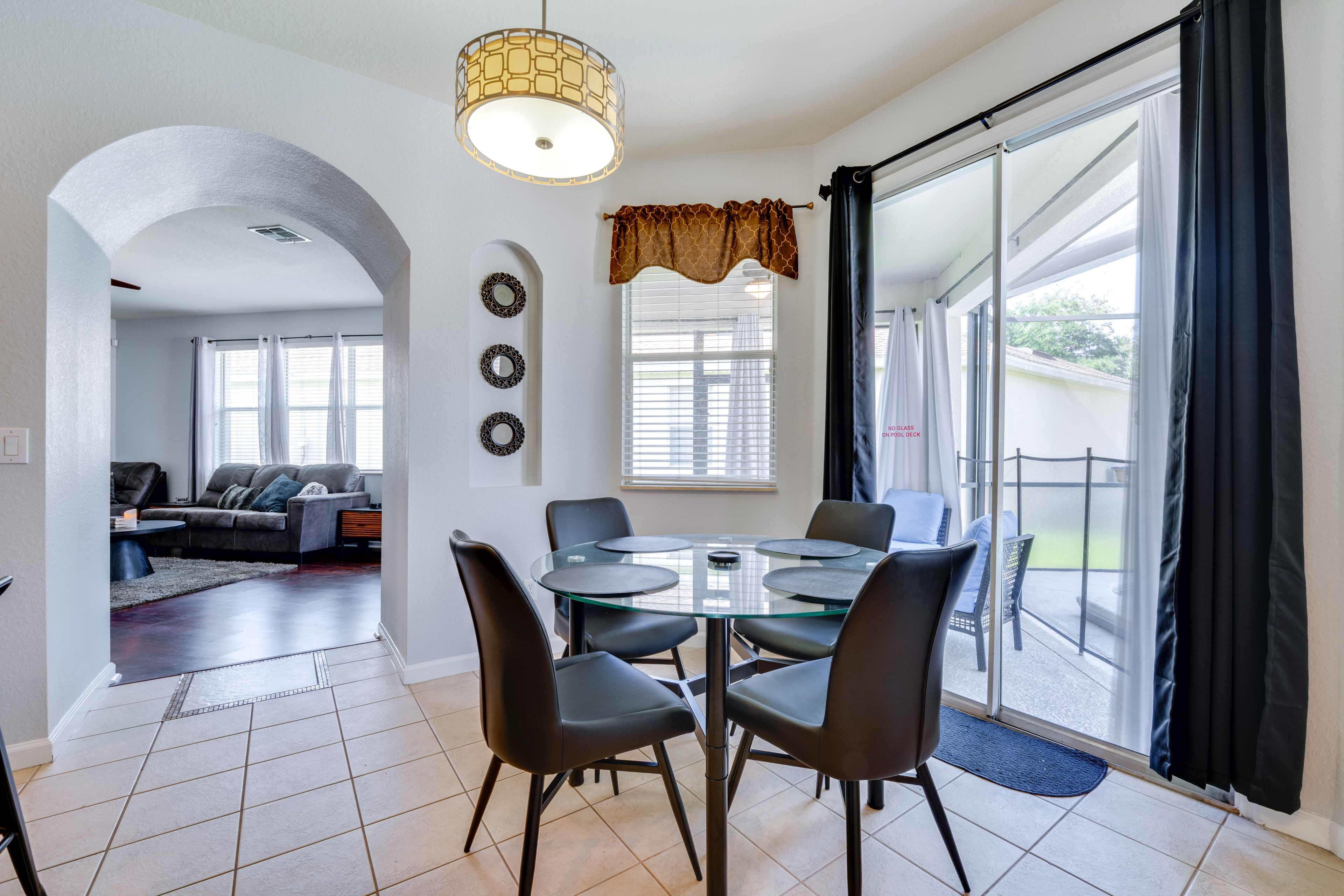 Dining Room | Central A/C & Heating